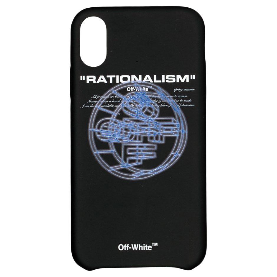 Off White Rationalism Iphone Xr Case Black Multicolor Novelship