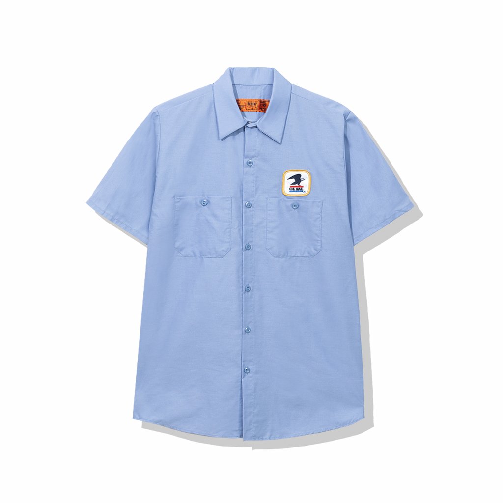 anti social social club blue shirt