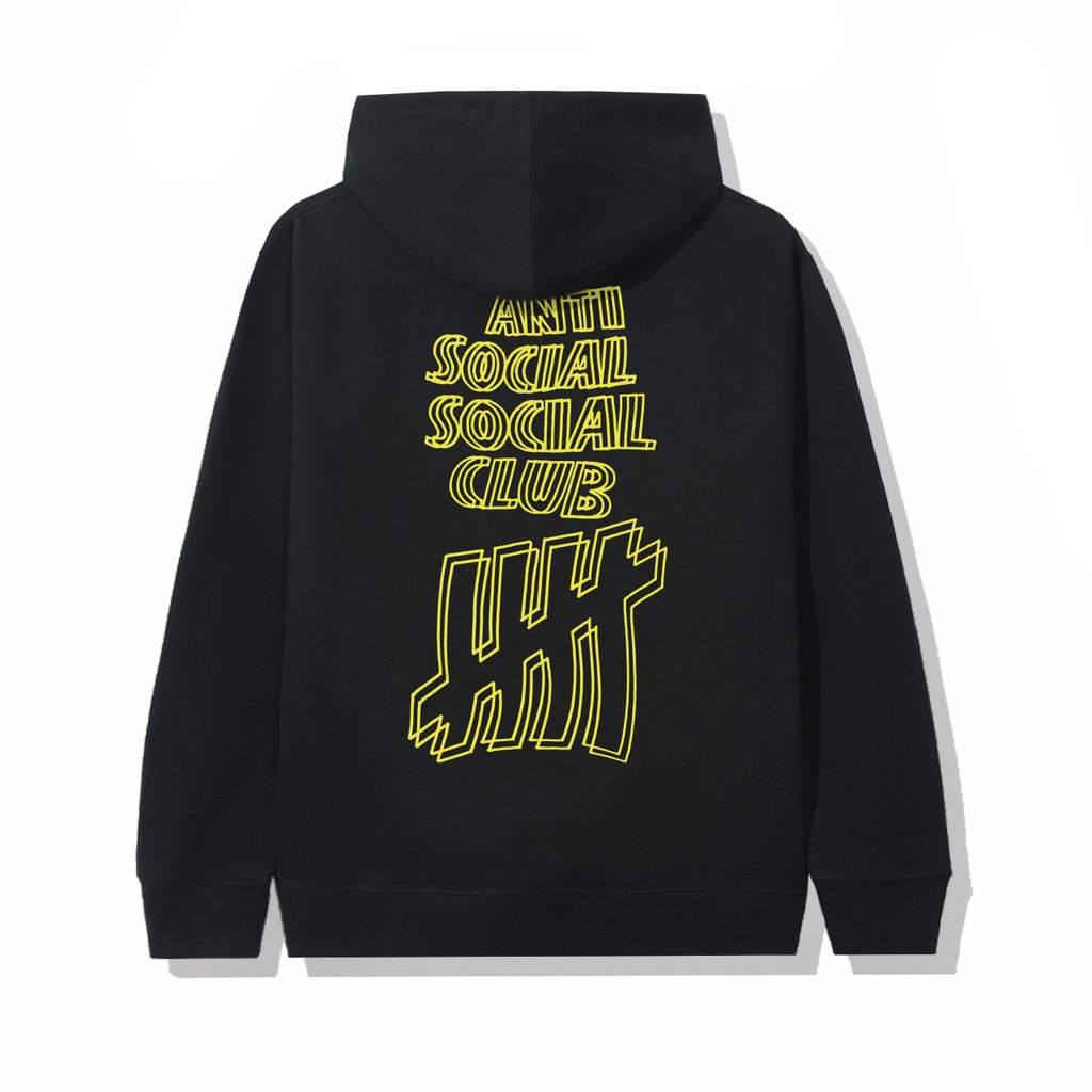 anti social social club undefeated hoodie