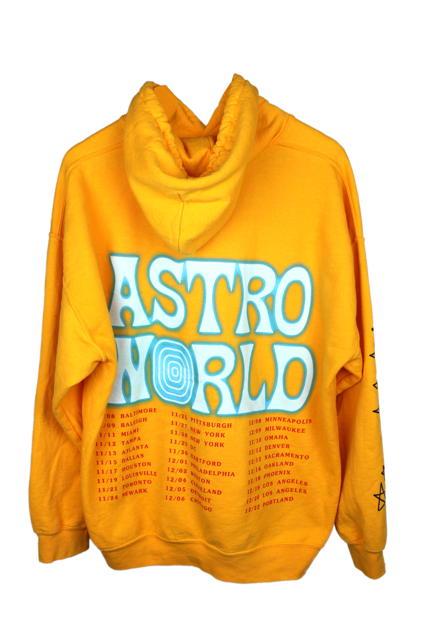 yellow travis scott hoodie