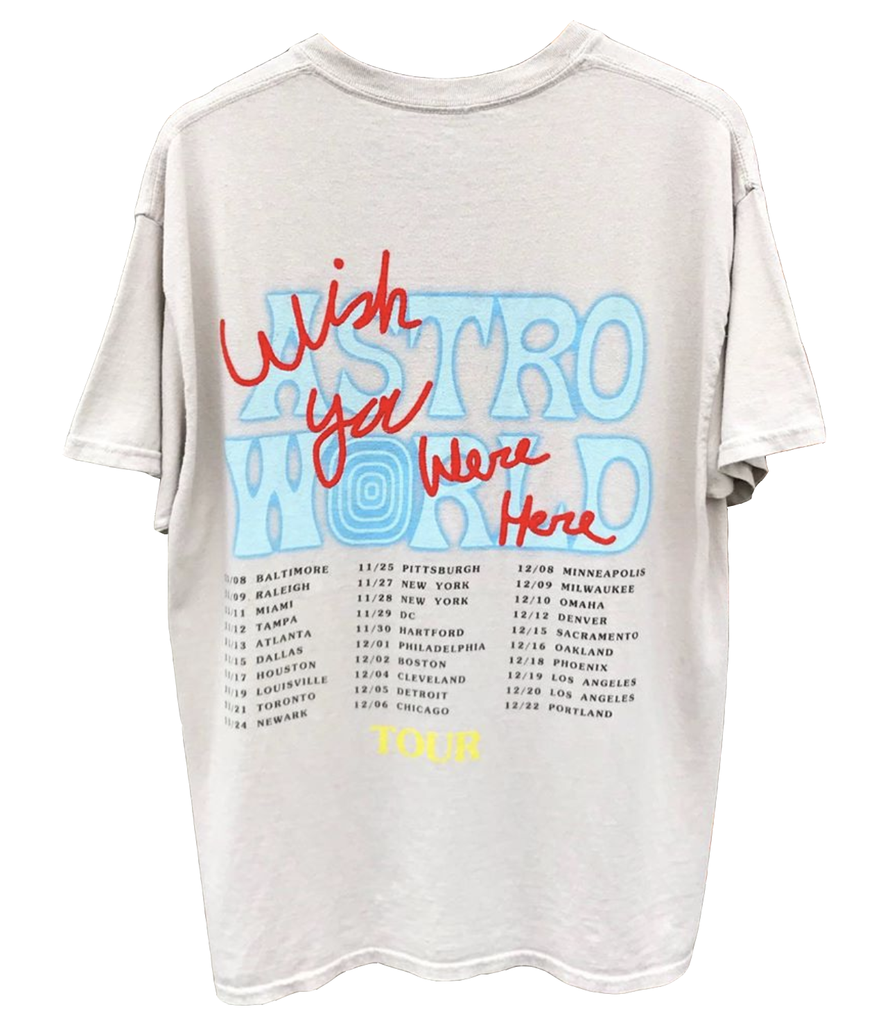 Travis Scott Sicko Mode Tee Sand 