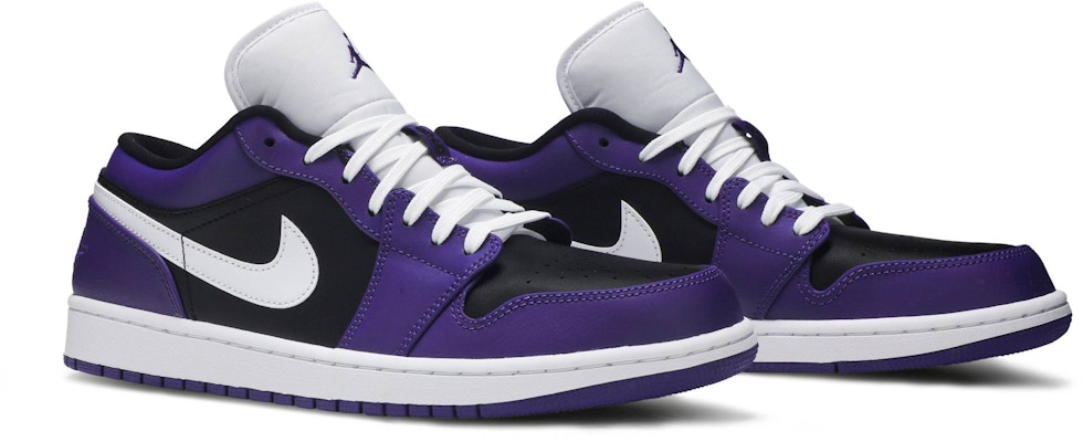 Air Jordan 1 Low Court Purple Black 501 Novelship Air Jordan 1 Low Court Purple Black 501 Novelship