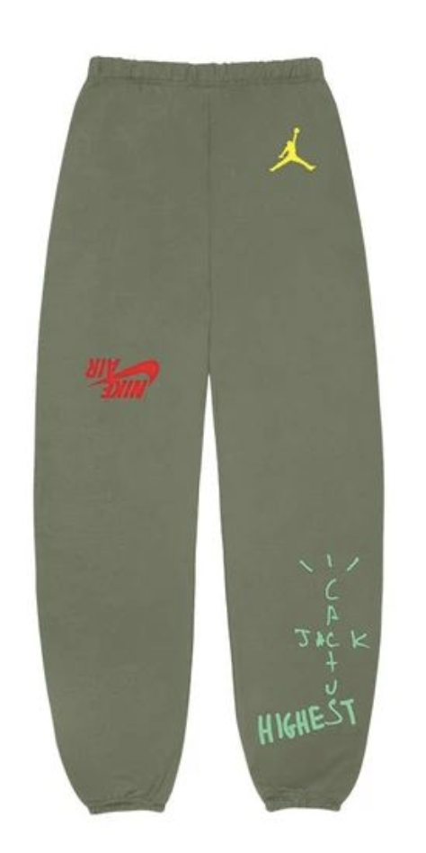 travis scott jordan sweatpants