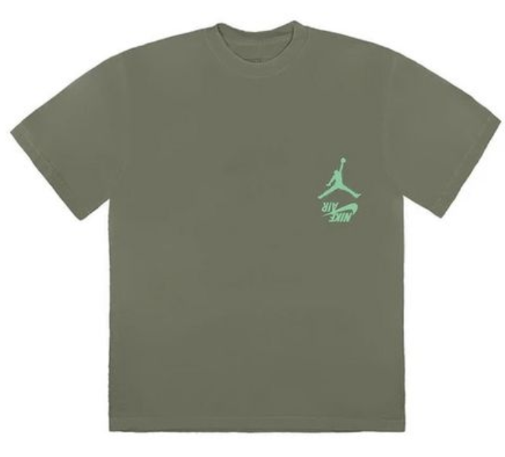 olive green jordan shirt