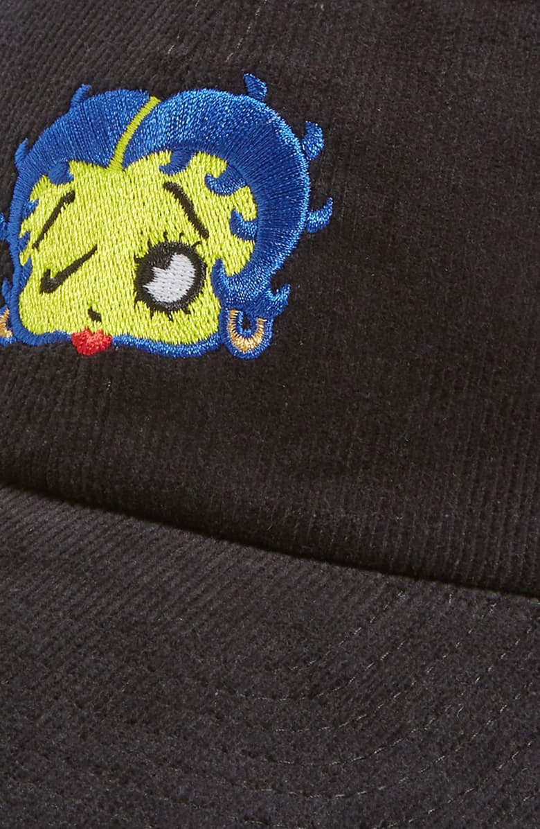 Nike x Olivia Kim Betty Boop Embroidered Baseball Corduroy Hat Black -  Novelship
