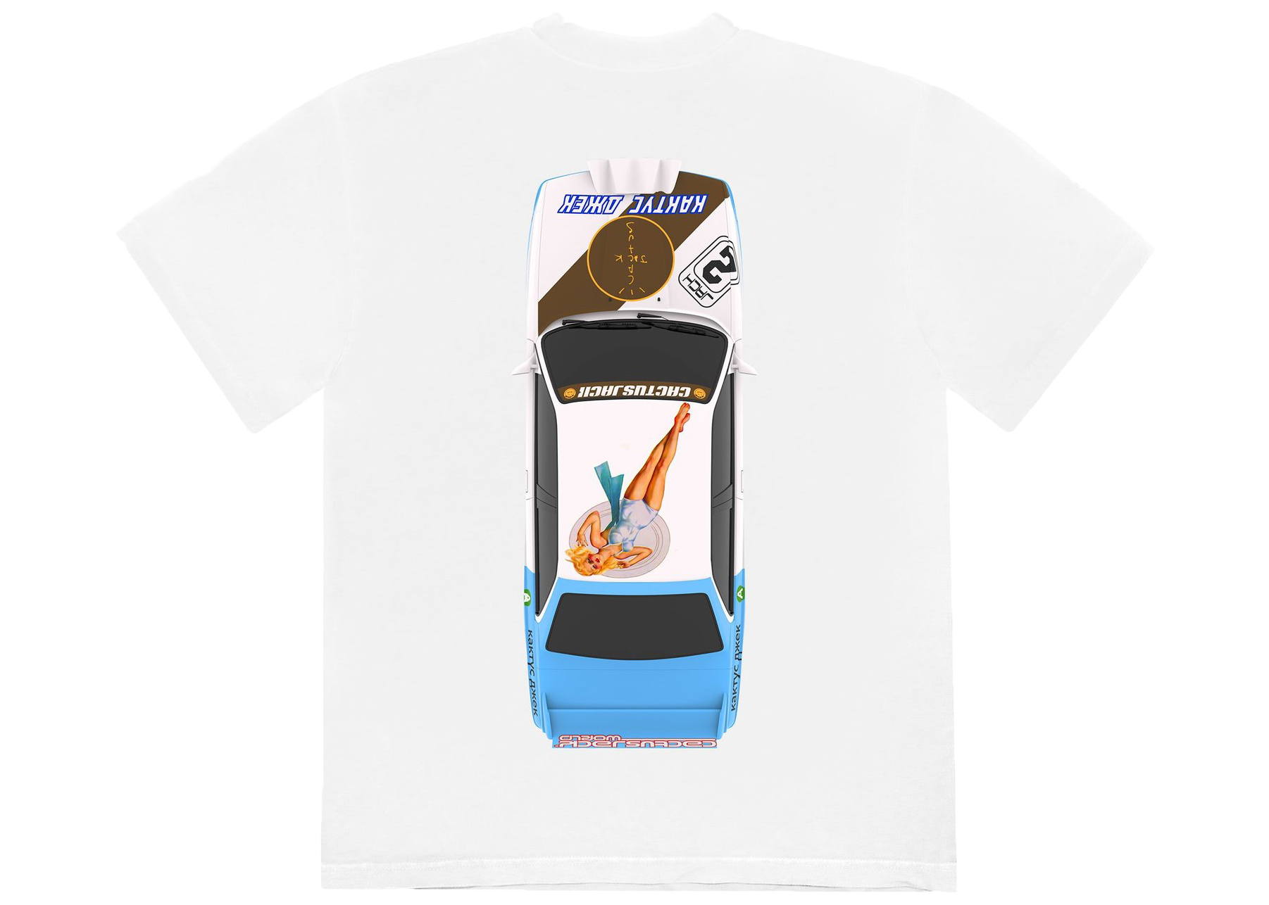 Travis Scott JACKBOYS Vehicle T‑Shirt 