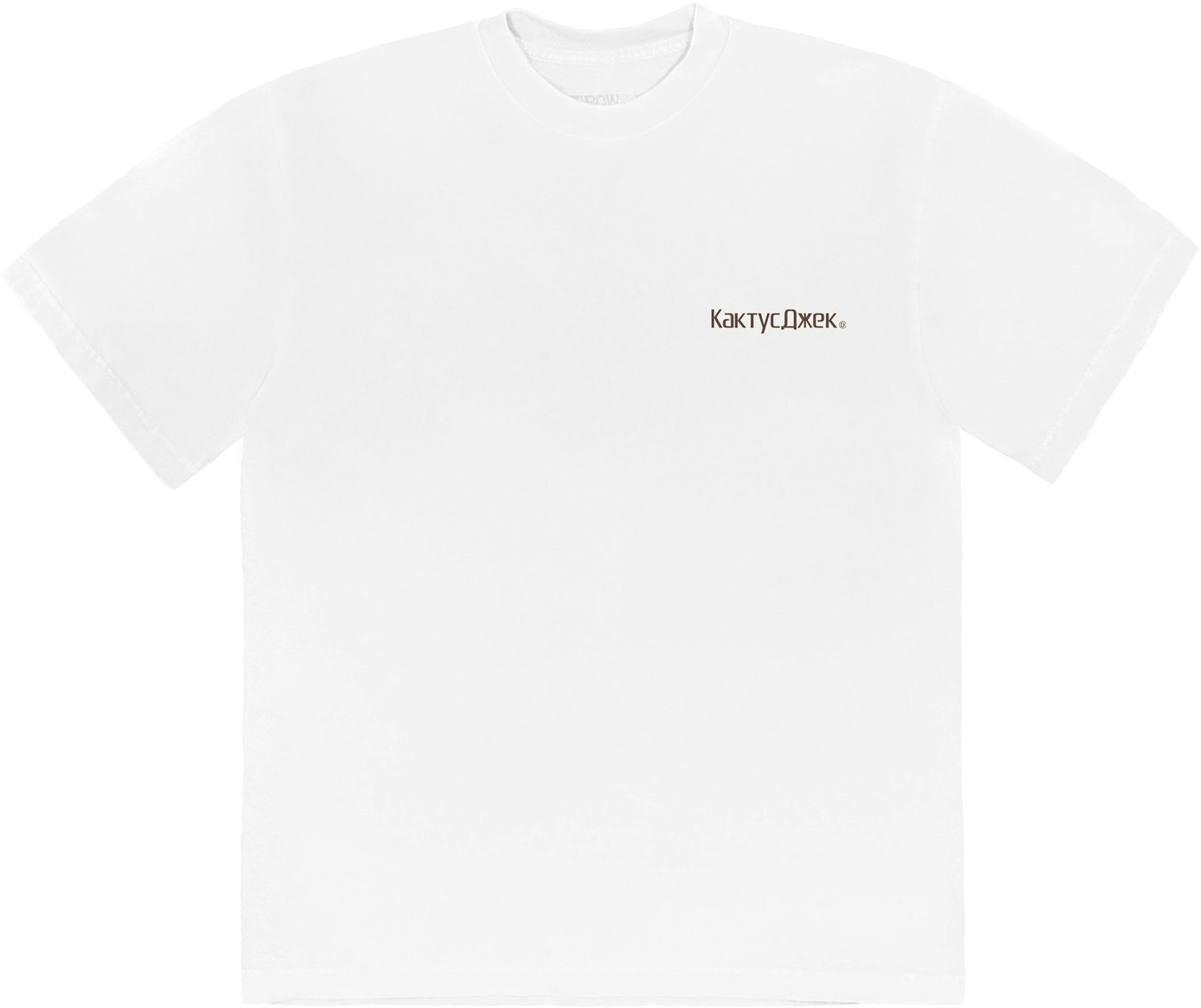 Travis Scott The Scotts Rage Emote T Shirt White Novelship