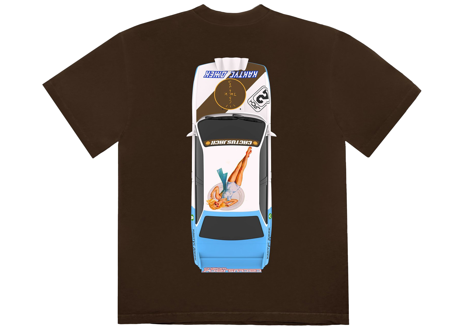 Travis Scott JACKBOYS Vehicle T‑Shirt 