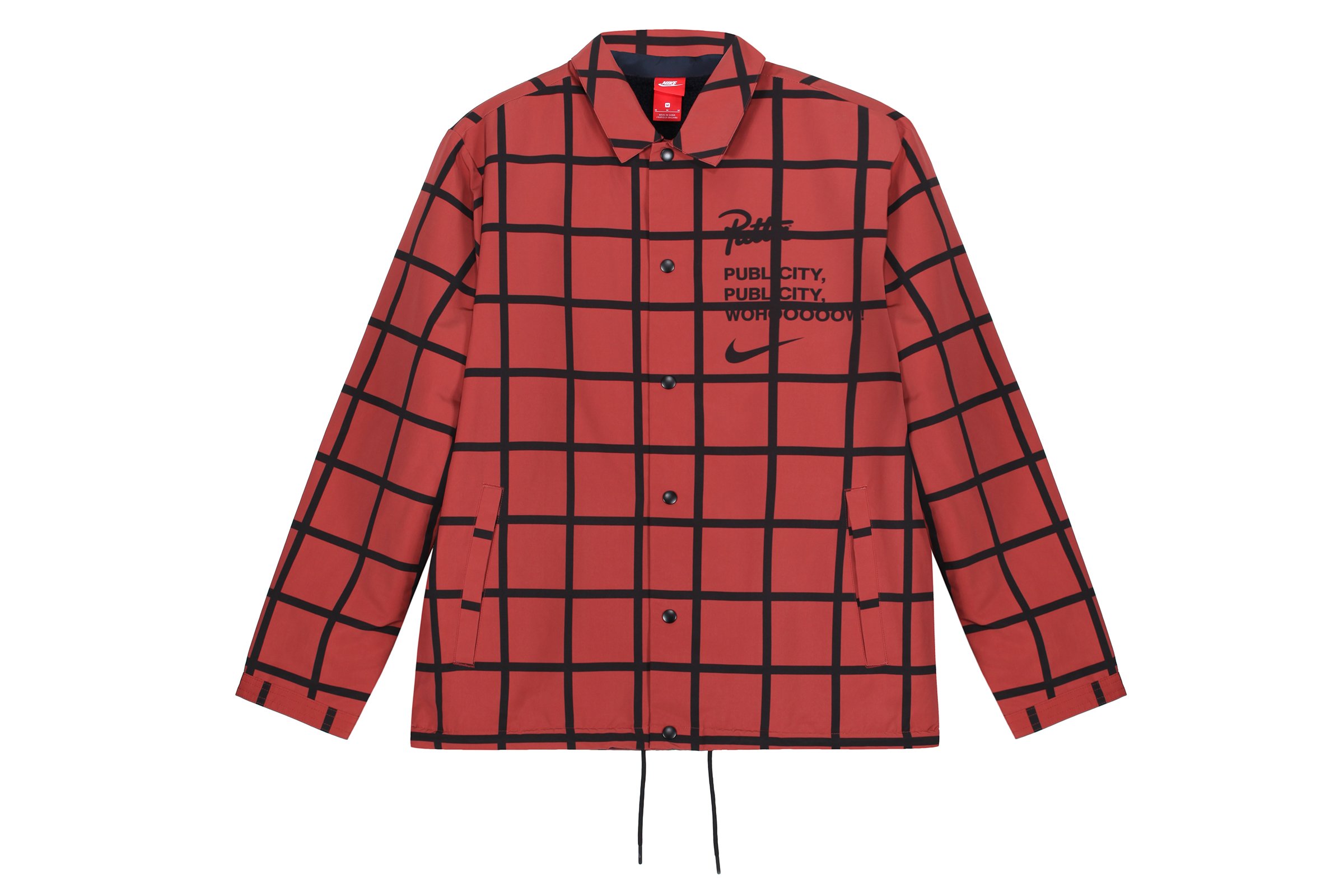 nike x heron preston ss jacket black