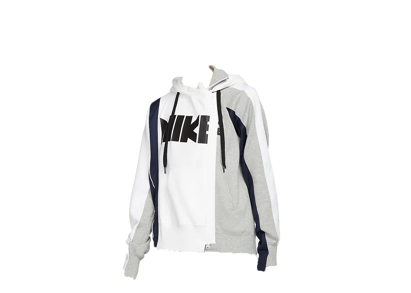 nike double zip hoodie