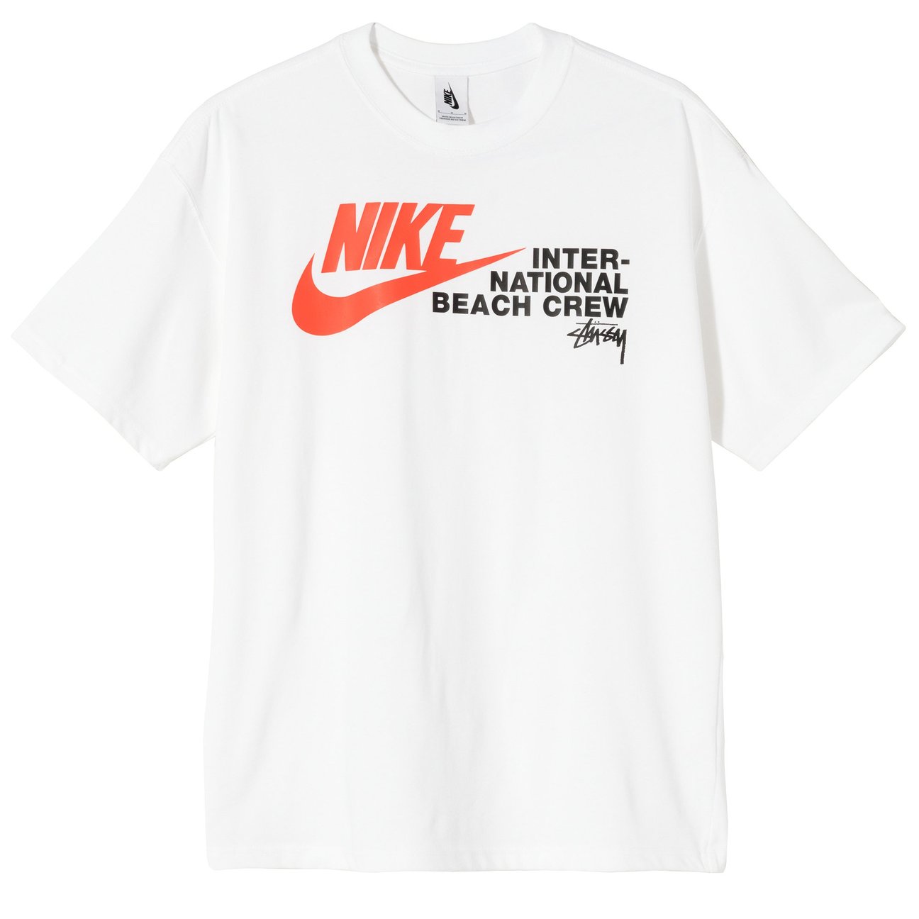 Nike x Stüssy Douglas Firs to Palm Trees T‑Shirt White - CU9258 