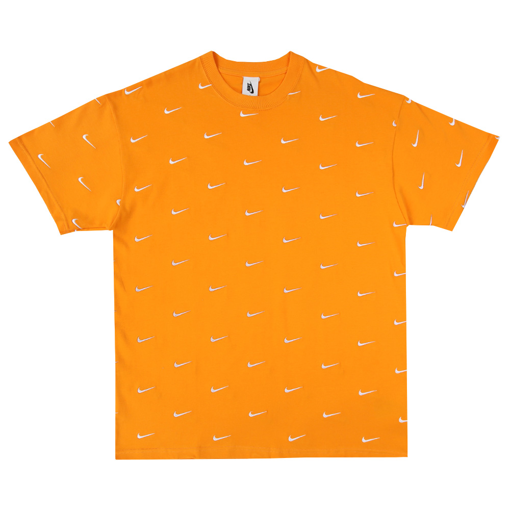 nike t shirt orange logo