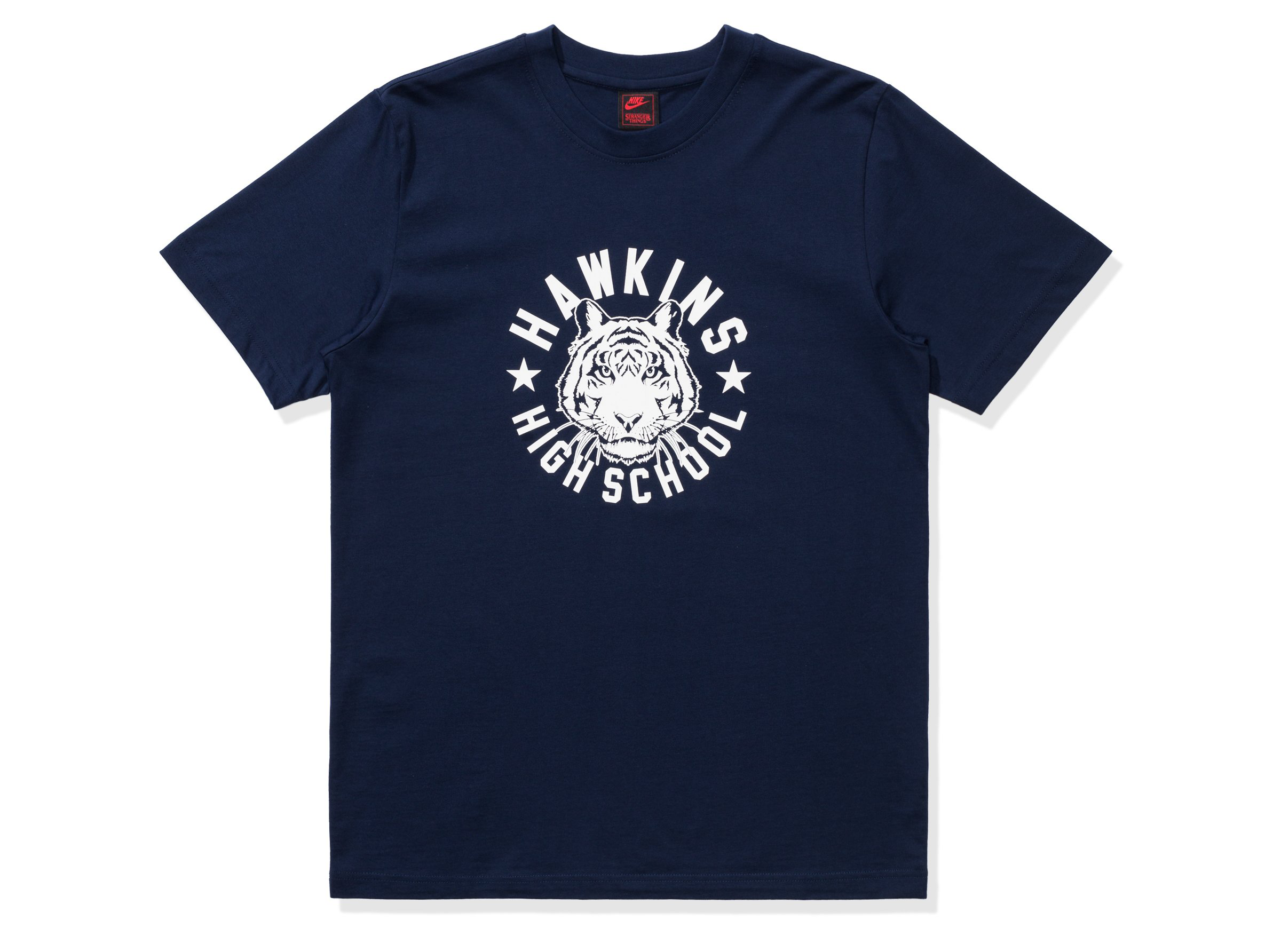 stranger things t shirt nike