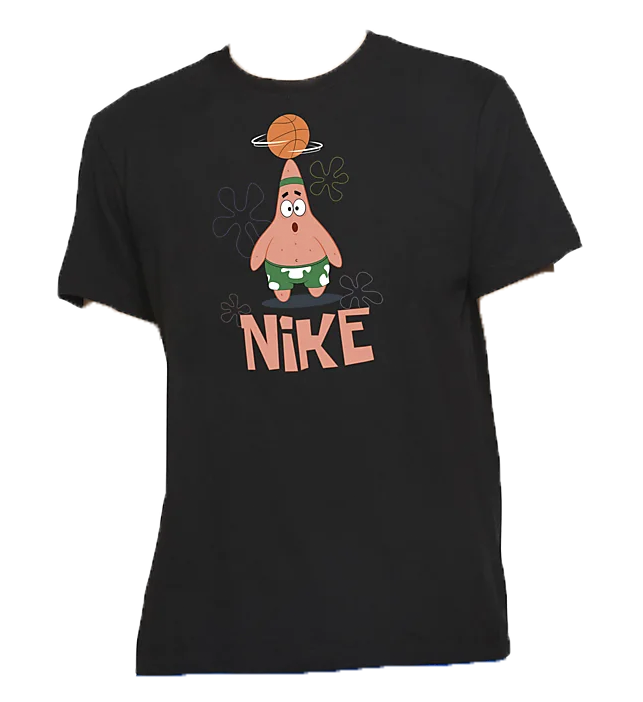 kyrie x spongebob t shirt