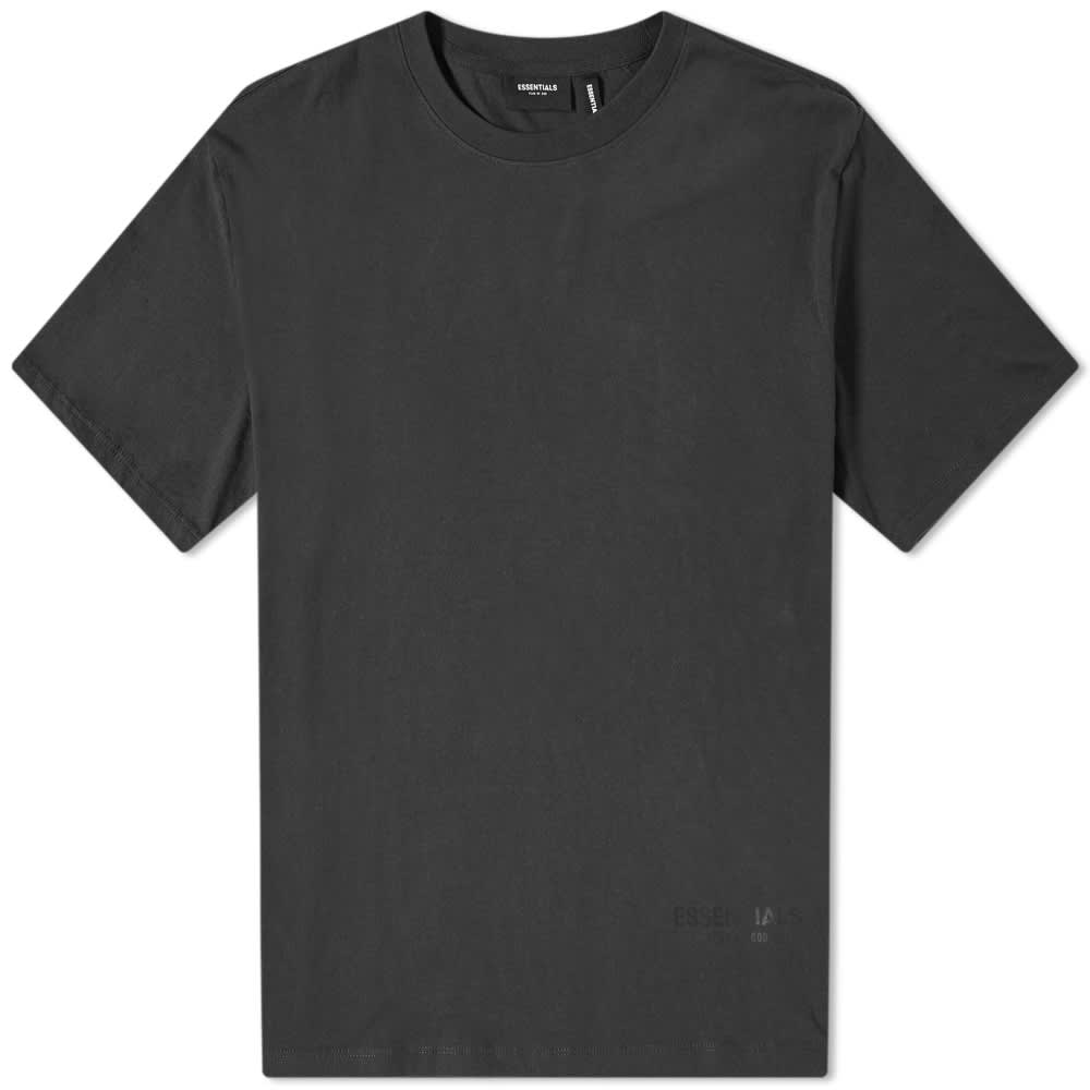 fear of god essentials t shirt reflective