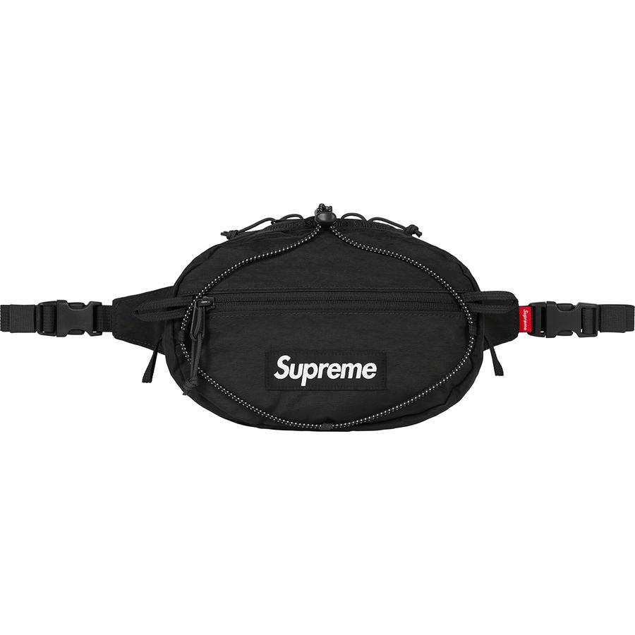 supreme waist bag black