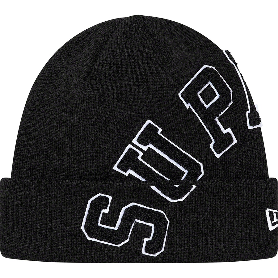 supreme black arc beanie