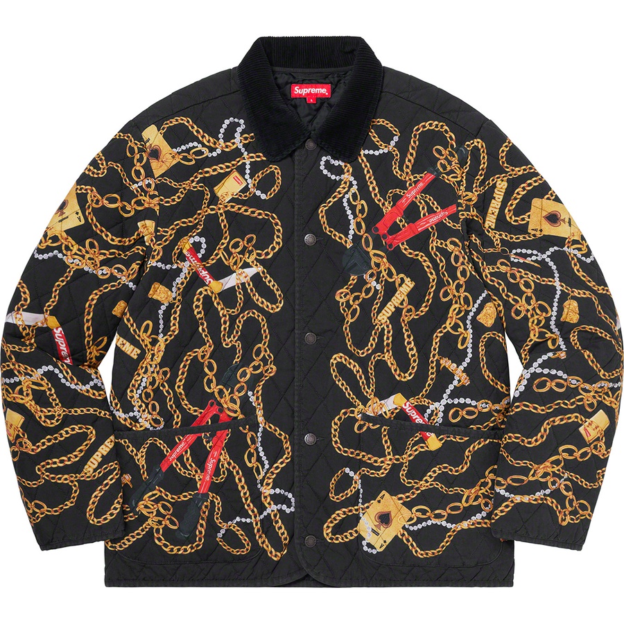 supreme chain jacket