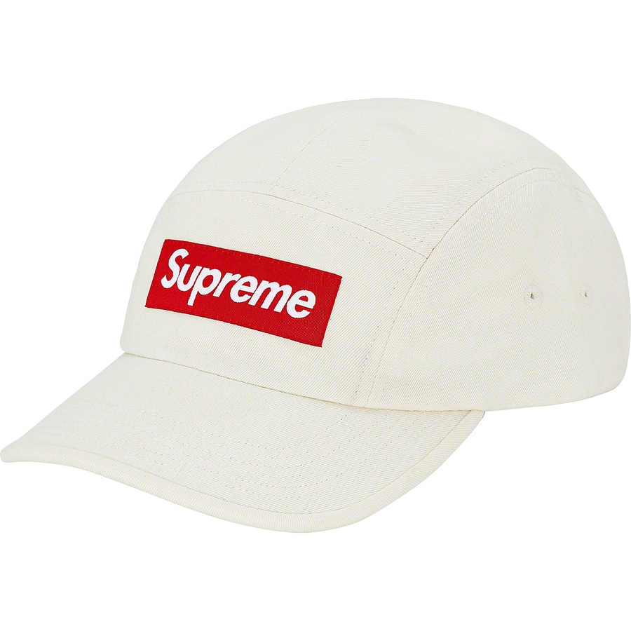 washed chino twill camp cap supreme