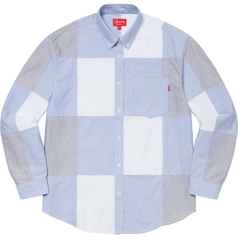 supreme patchwork shirt