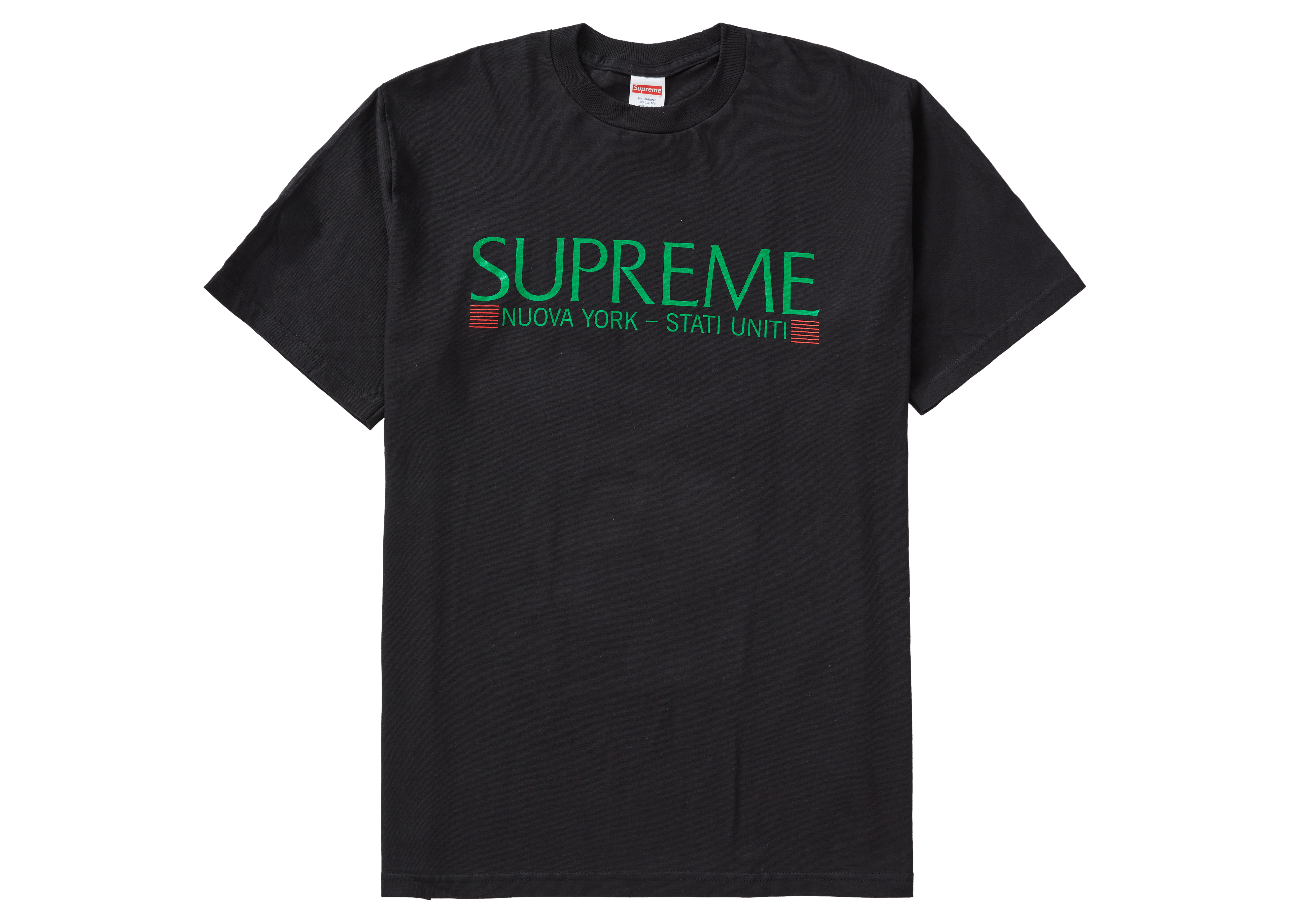 supreme nuova york tee white