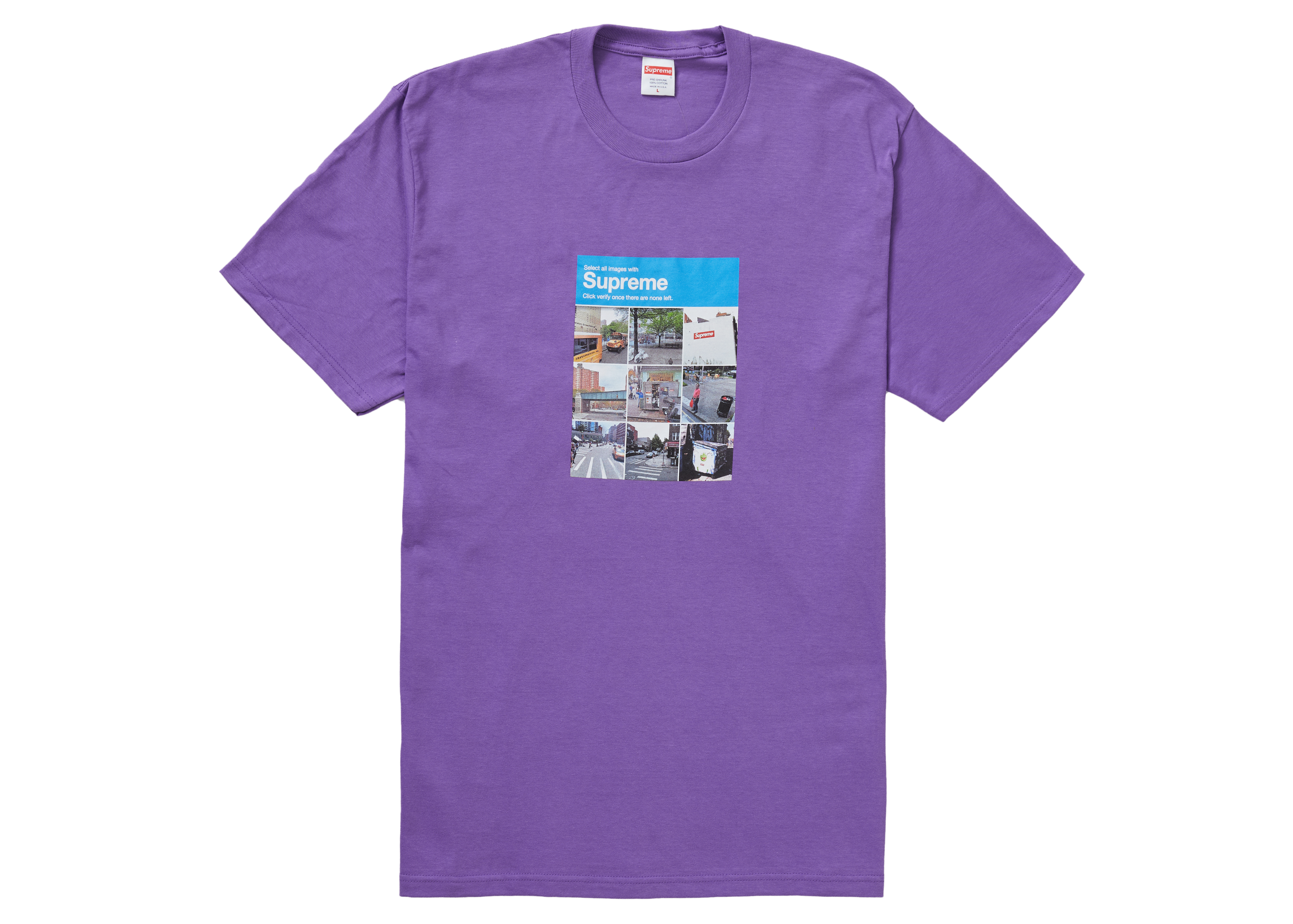 supreme verify tee camo