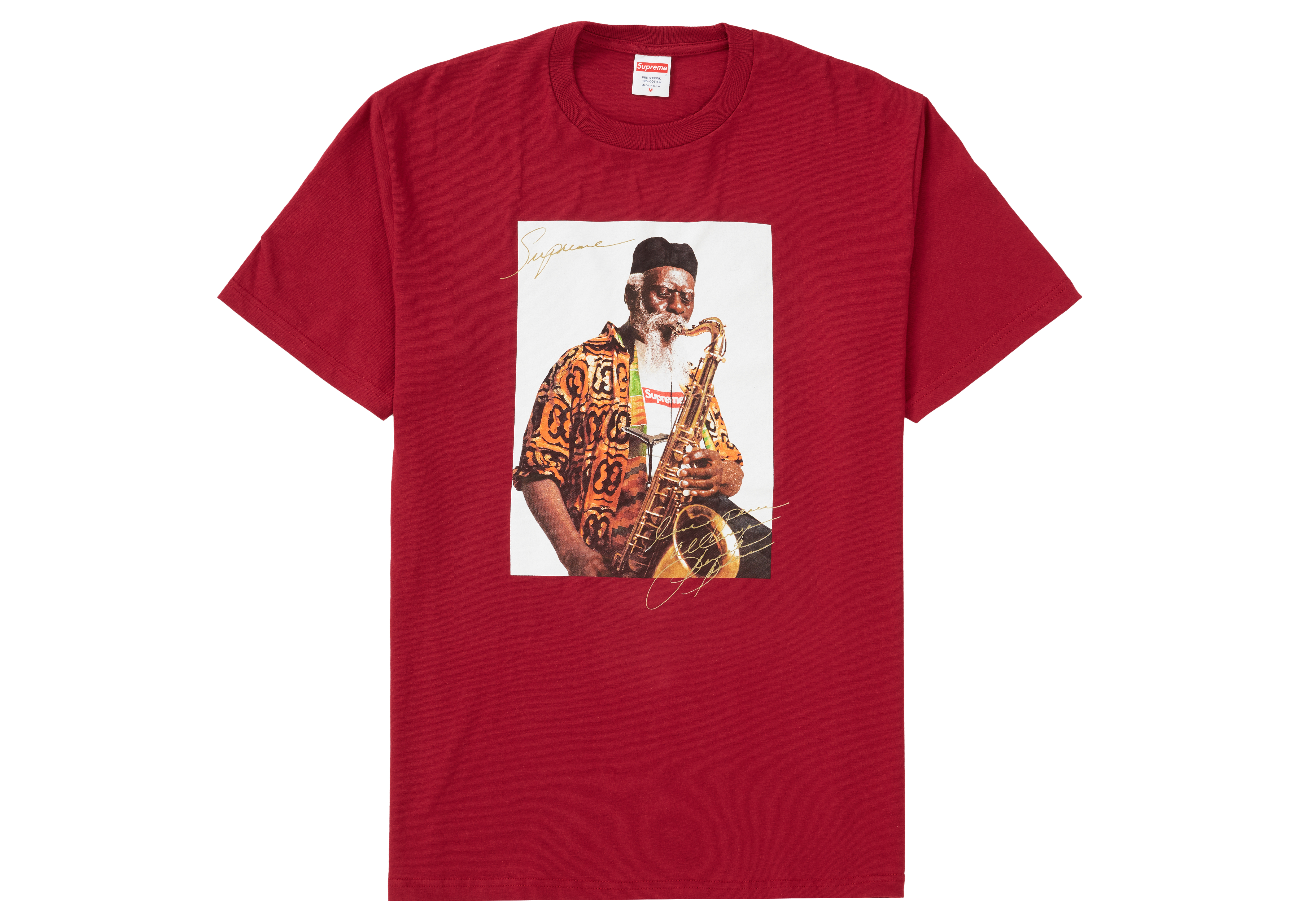 supreme saxophone tee