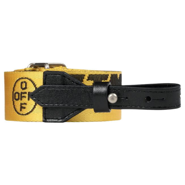 off white industrial camera strap