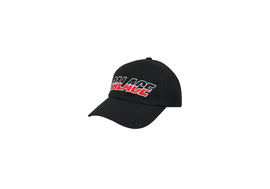 Palace Split Logo Hat Black - Novelship