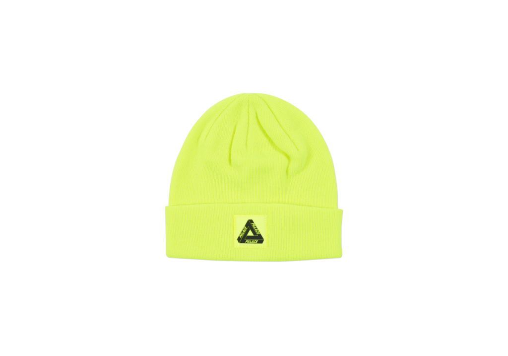 Palace Triferg Patch Beanie Yellow 