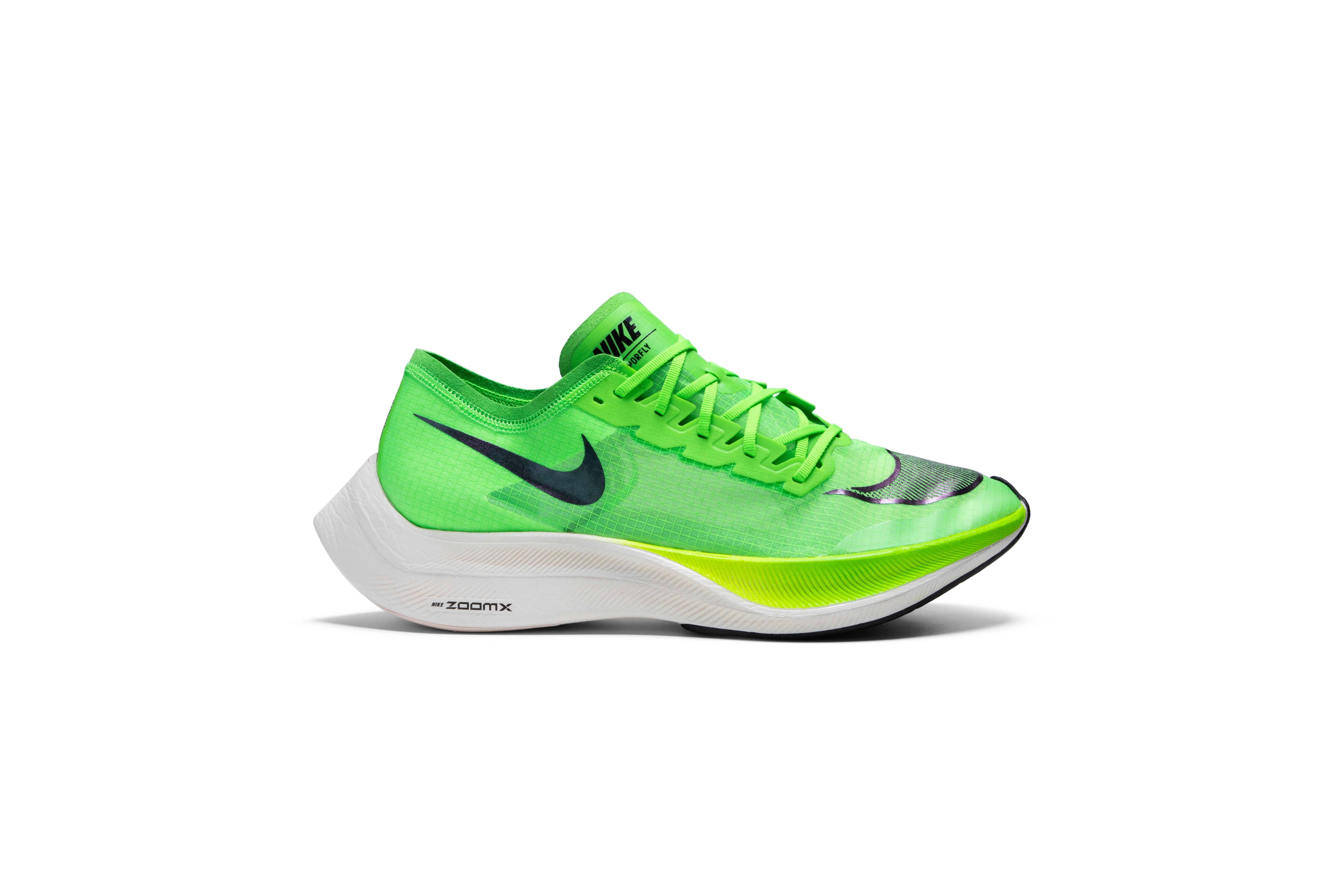 nike zoomx vaporfly green