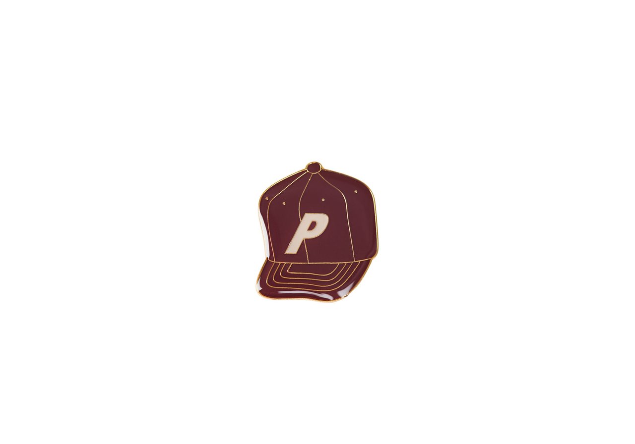 Palace Stadium Hat Pin Badge Brown 