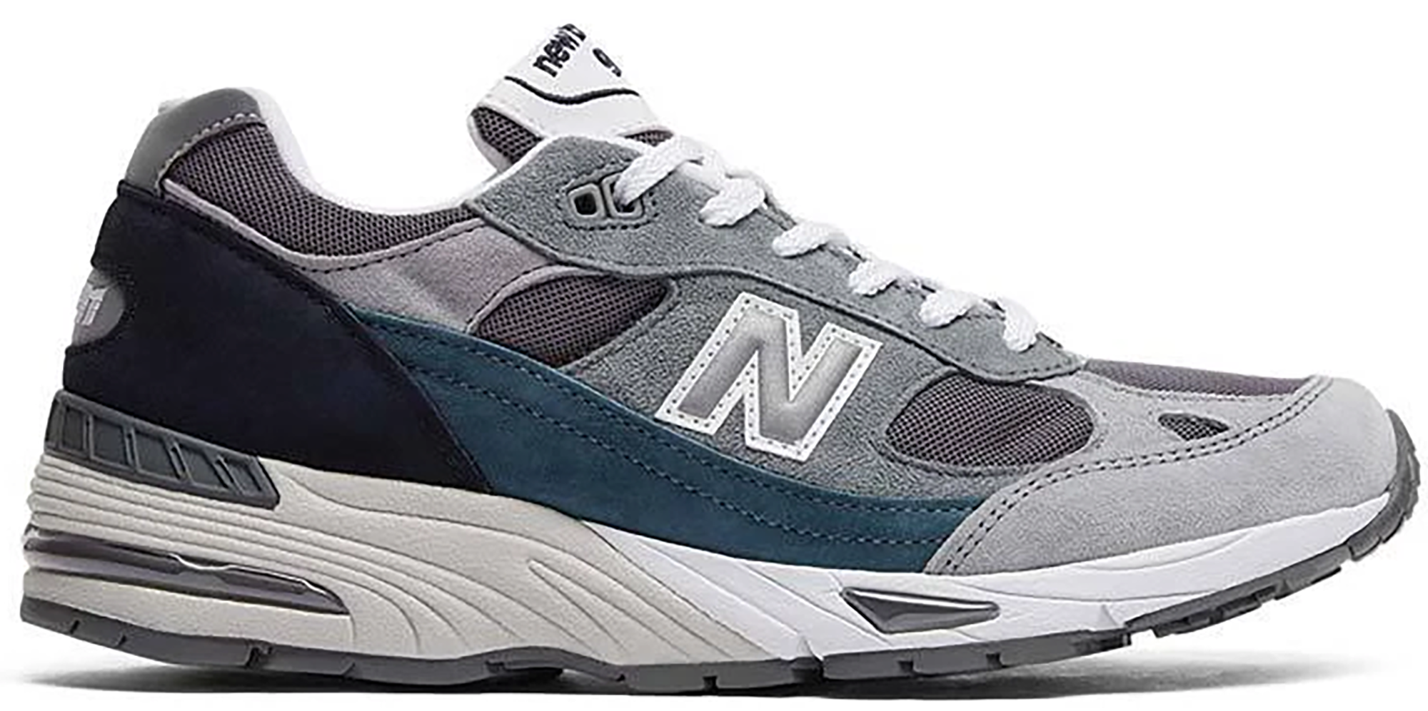 new balance 991 grey blue teal