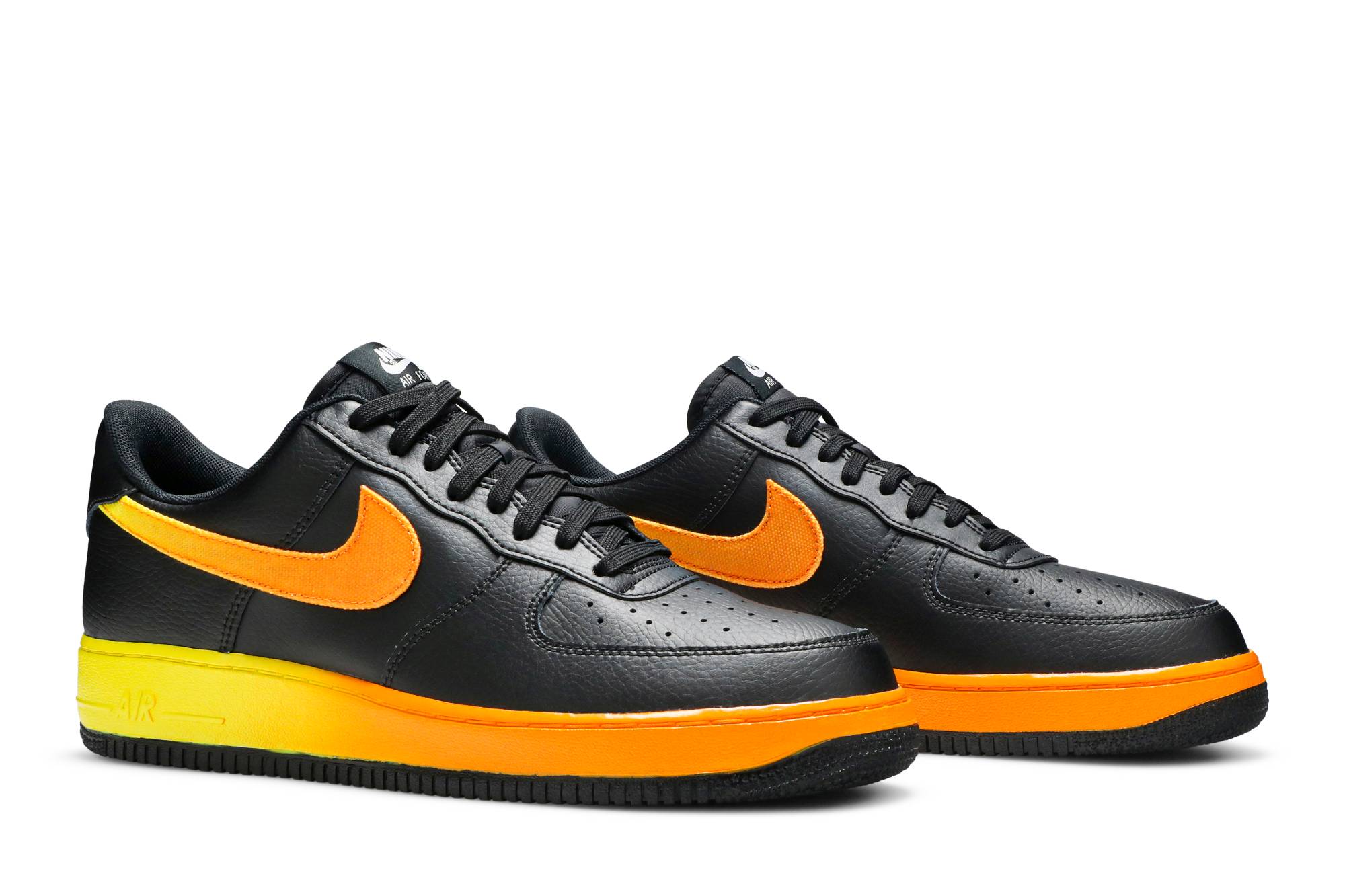 air force 1 lv8 black orange