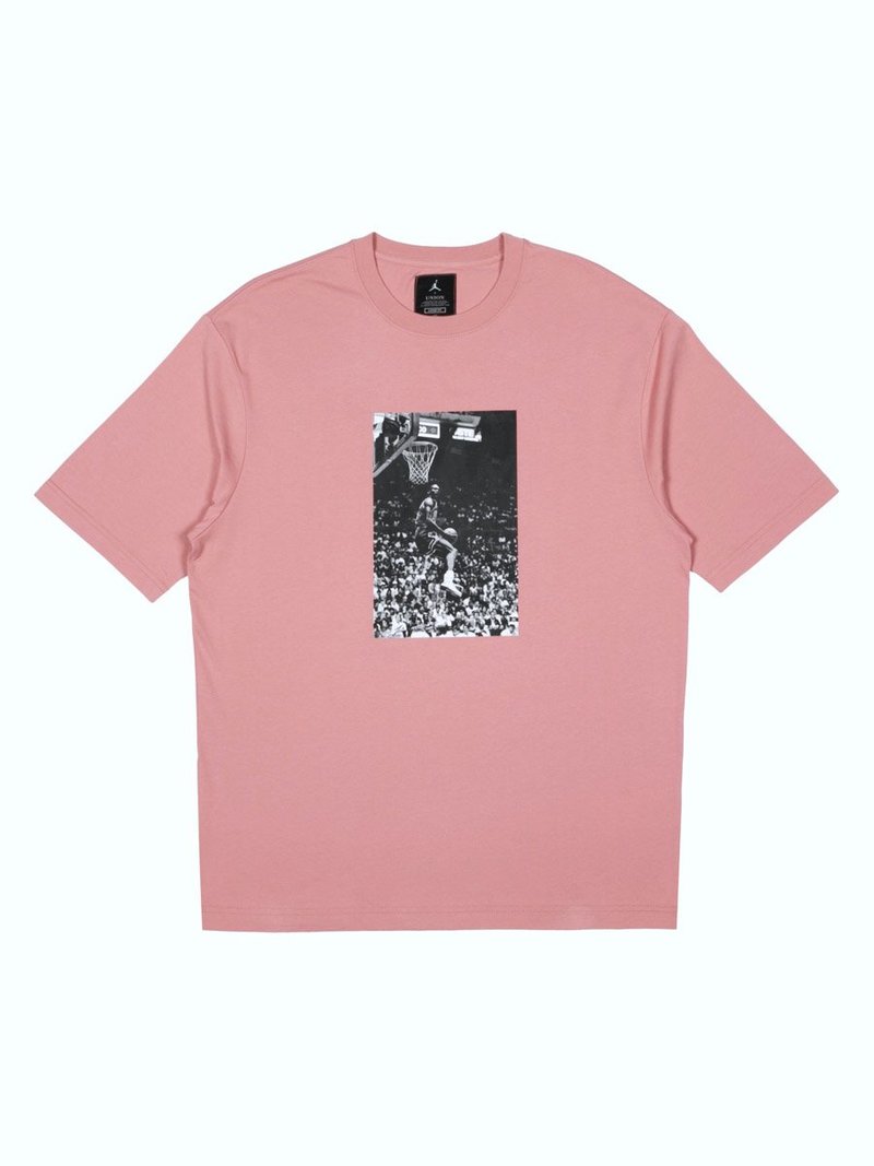 pink jordan t shirt