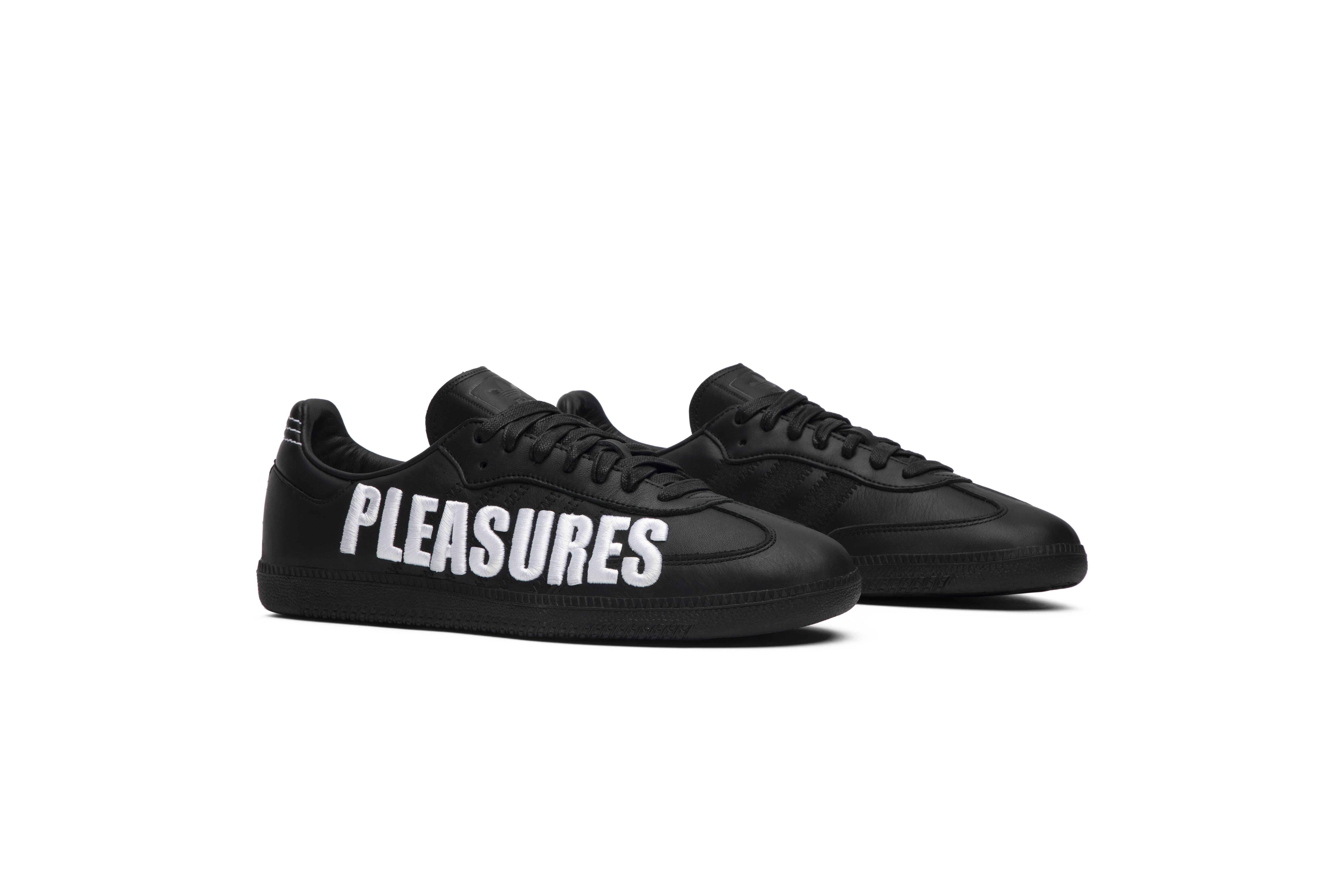 pleasures adidas samba