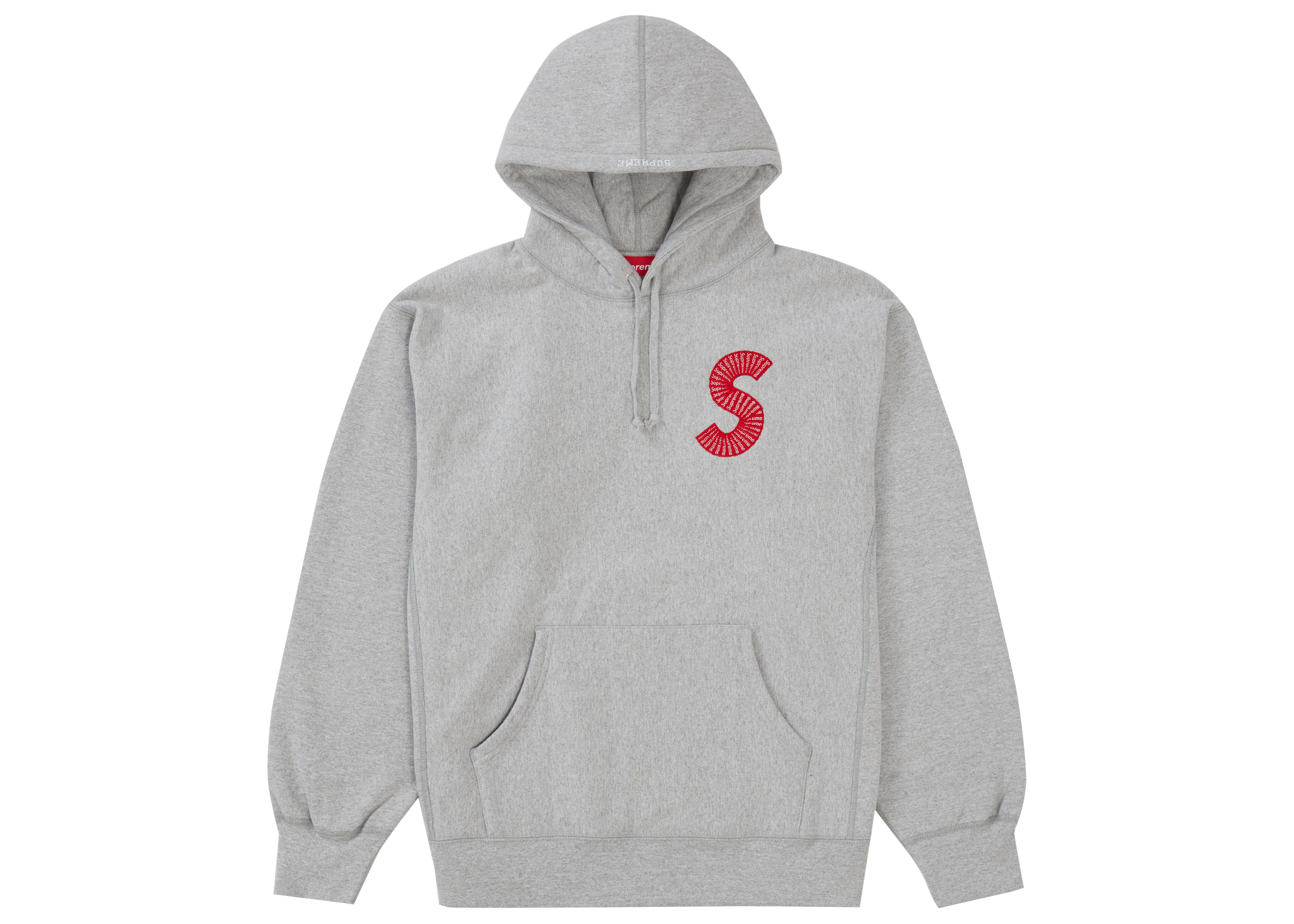 supreme s logo hoodie fw18