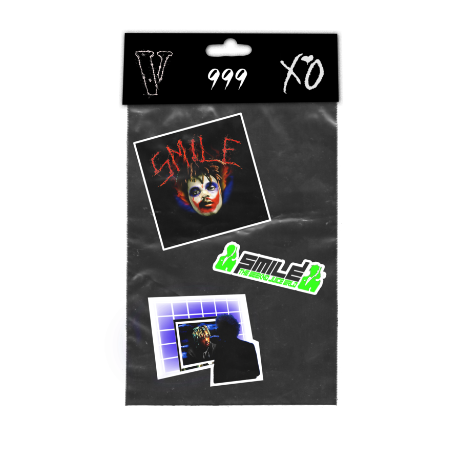 Juice Wrld x XO x Vlone Smile Sticker 