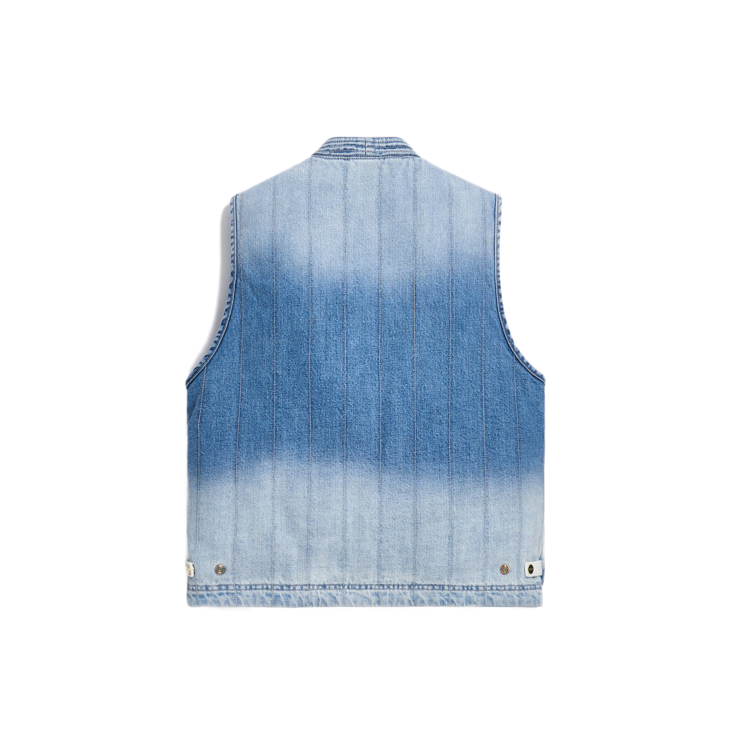 KITH Denim Quilted Tactical Vest Light 