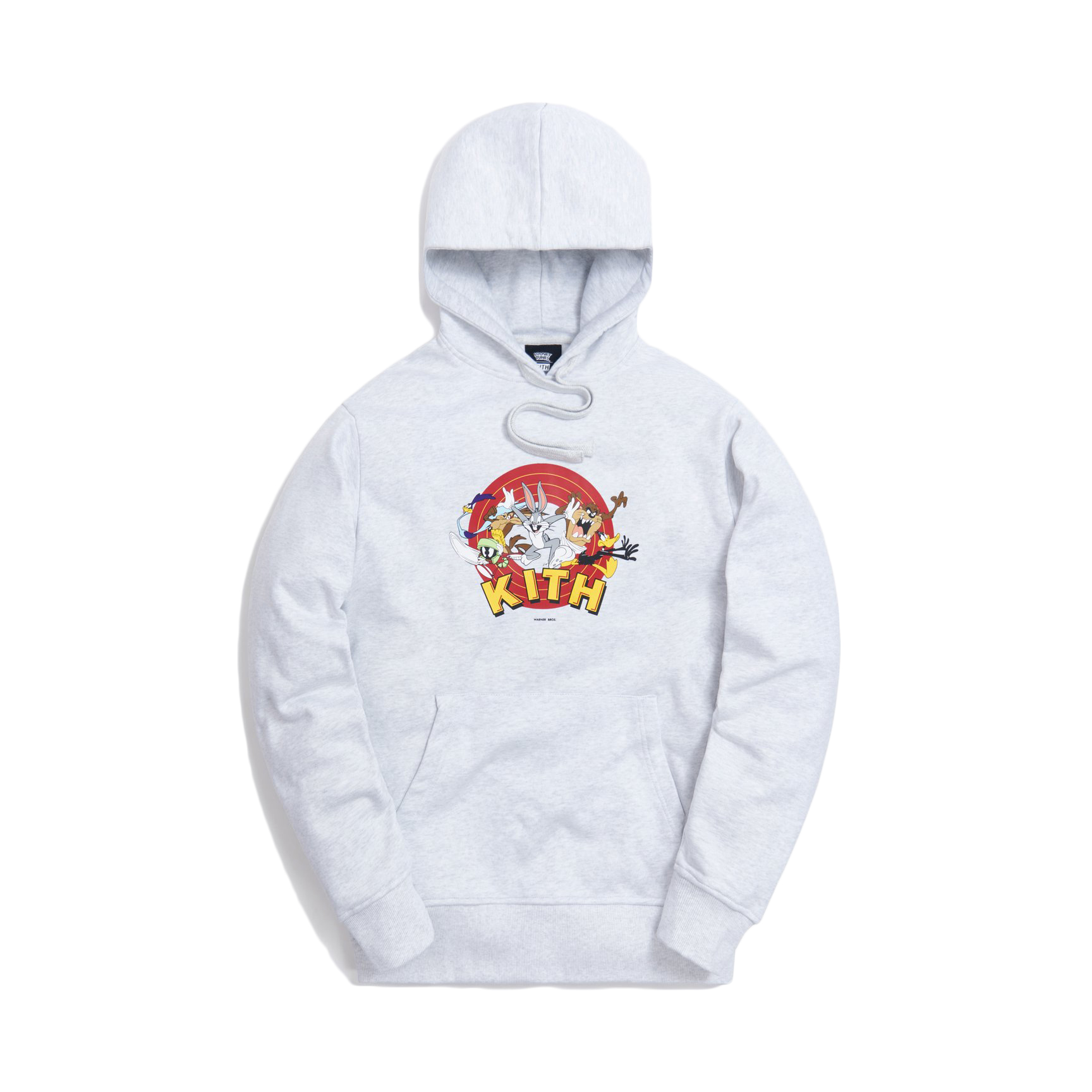 KITH x Looney Tunes That's All Folks Hoodie Heather Grey - Novelship