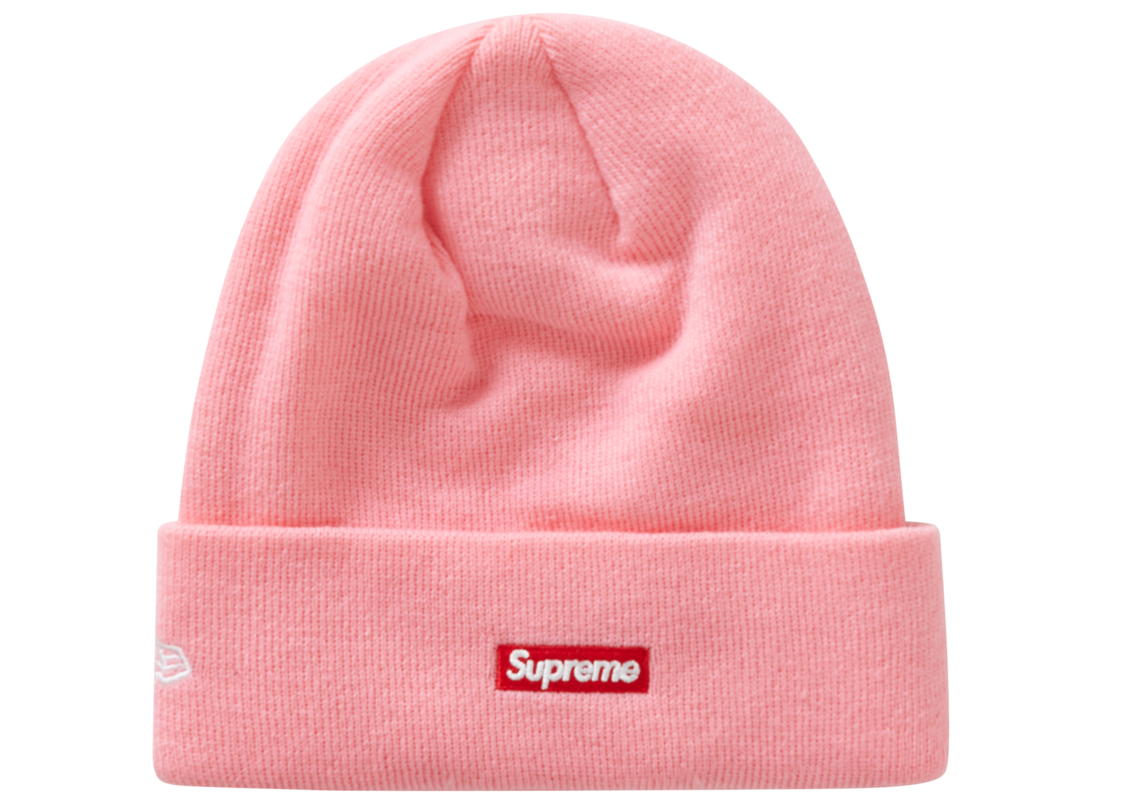 supreme pink beanie