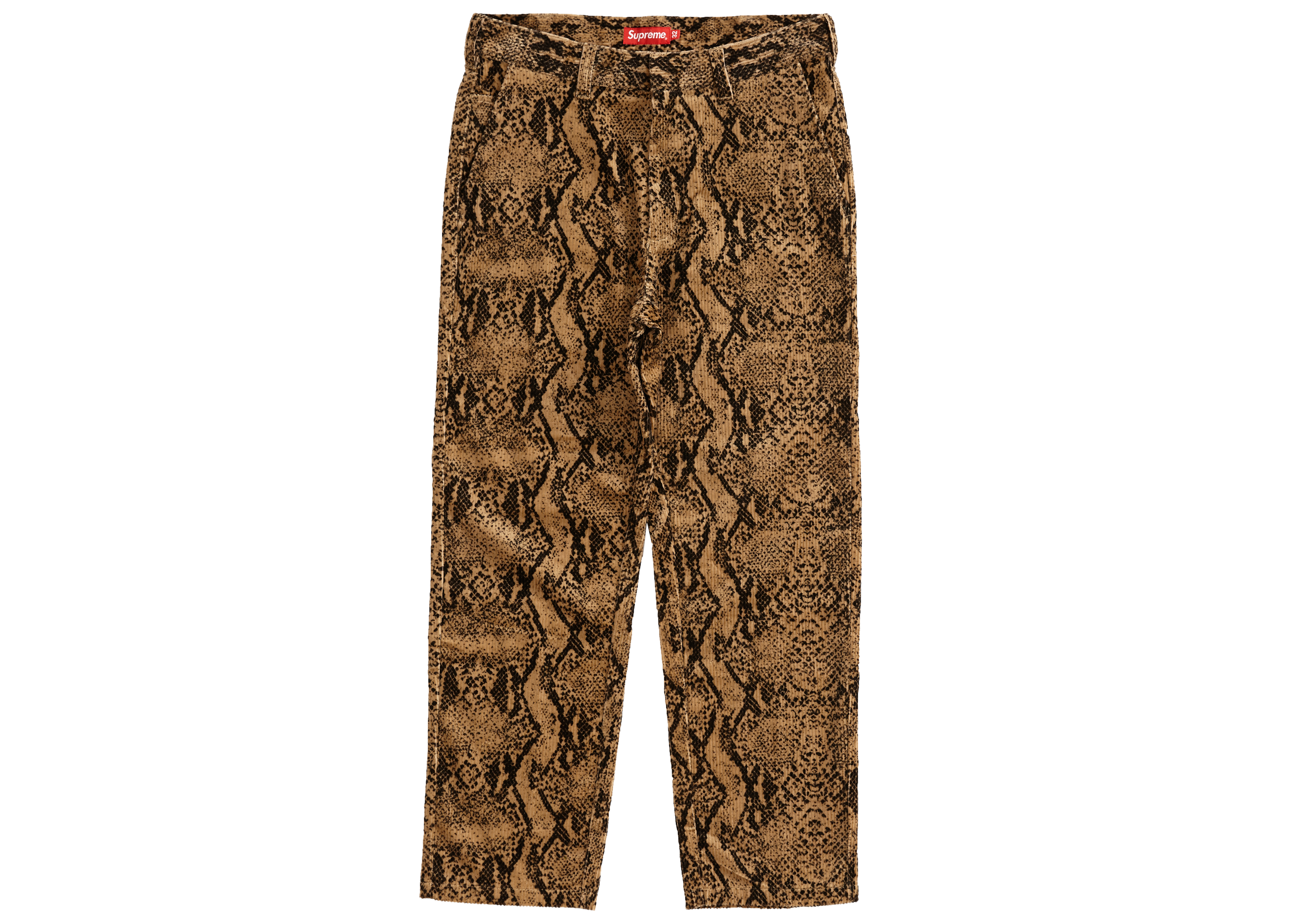 Supreme Corduroy Flight Pant Snakeskin 