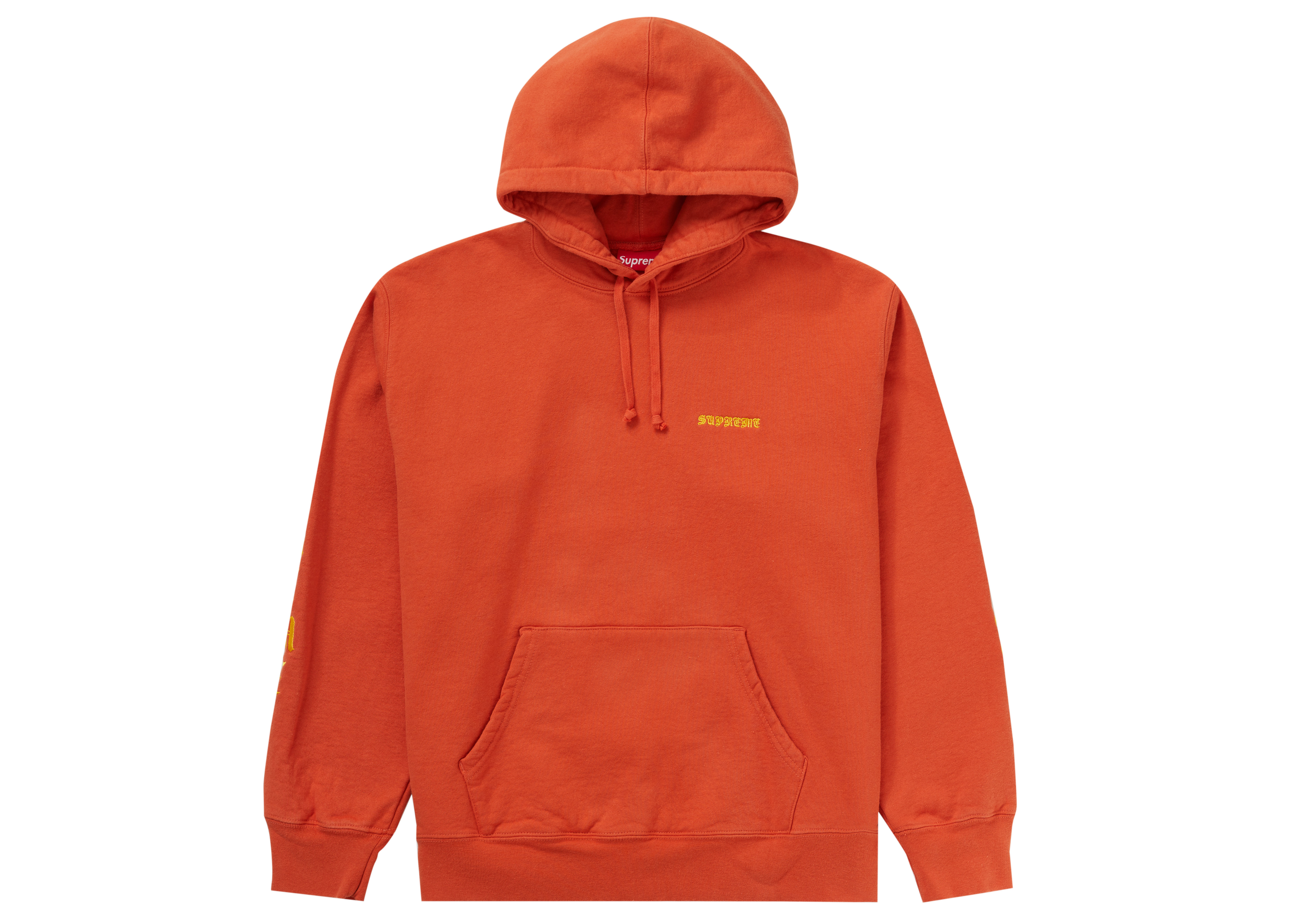 peace hooded sweatshirt supreme