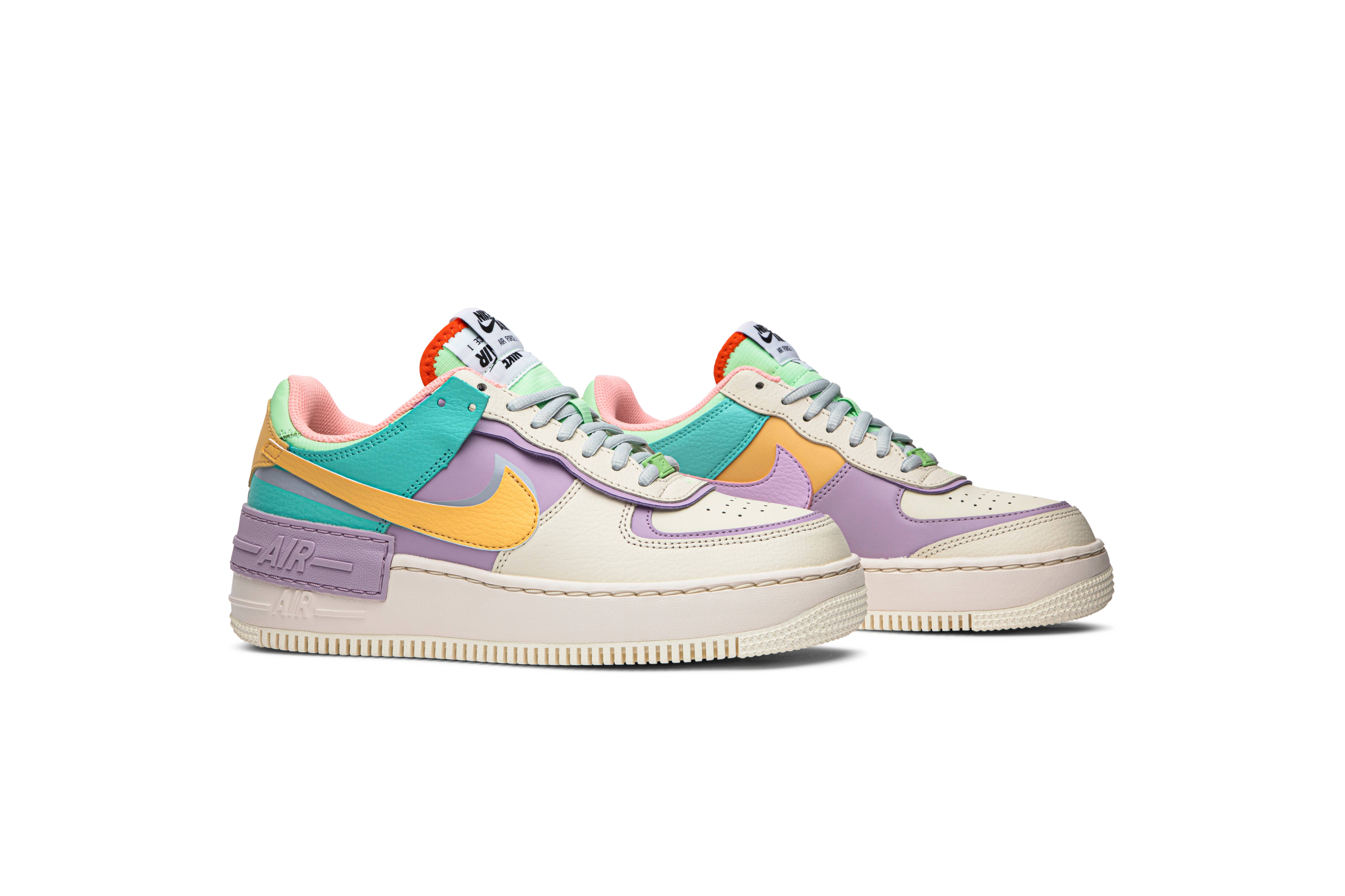 women nike air force 1 shadow pale ivory
