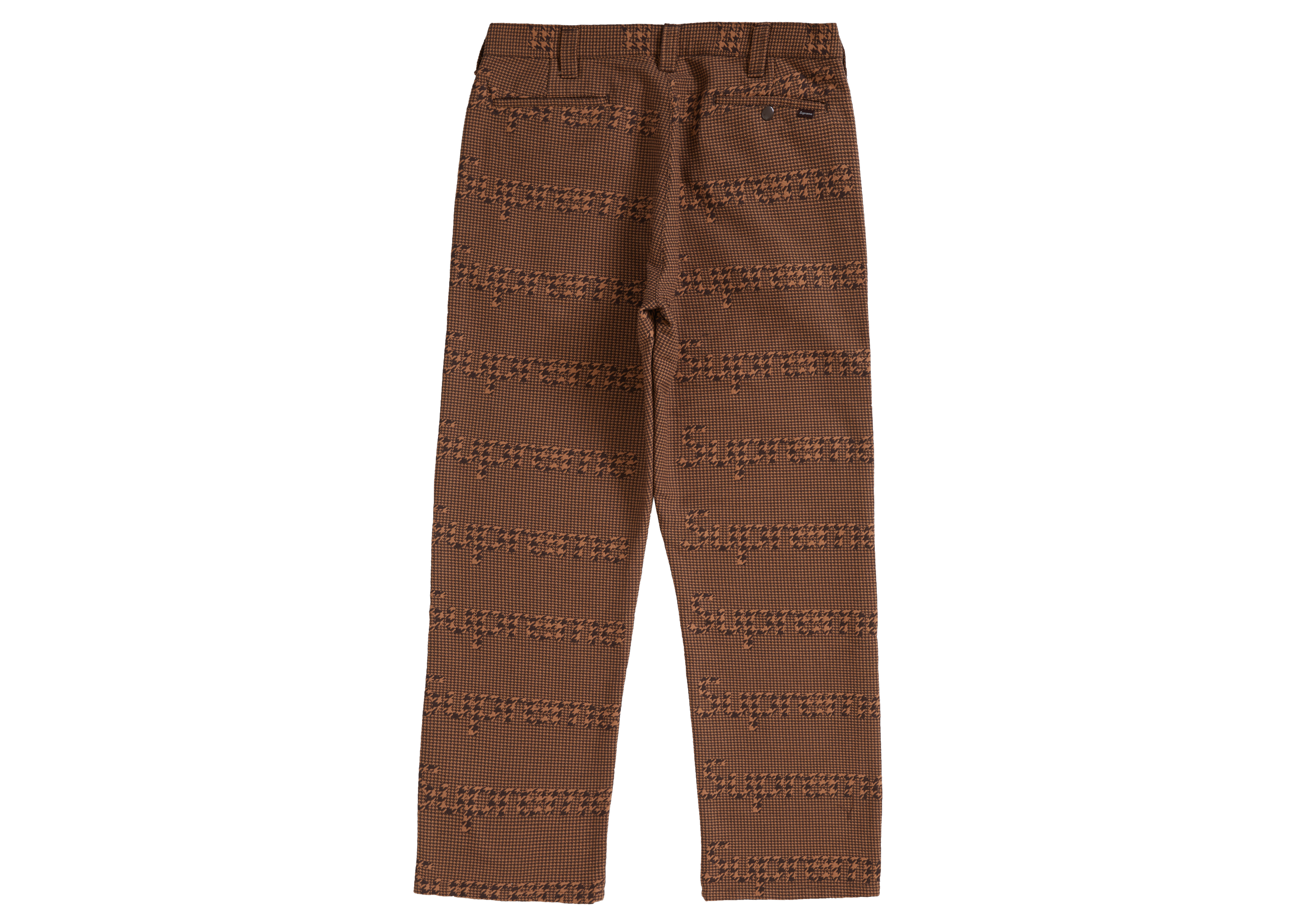 supreme houndstooth pants