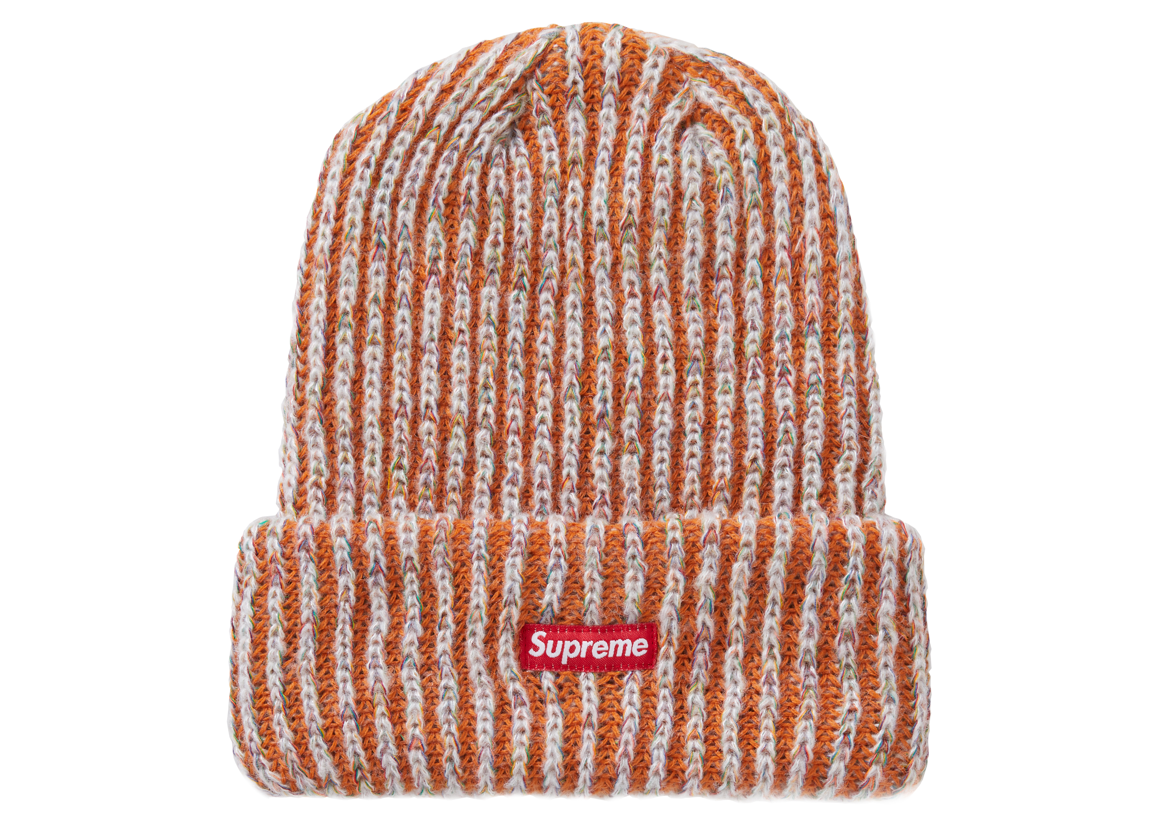 Supreme Rainbow Knit Loose Gauge Beanie 