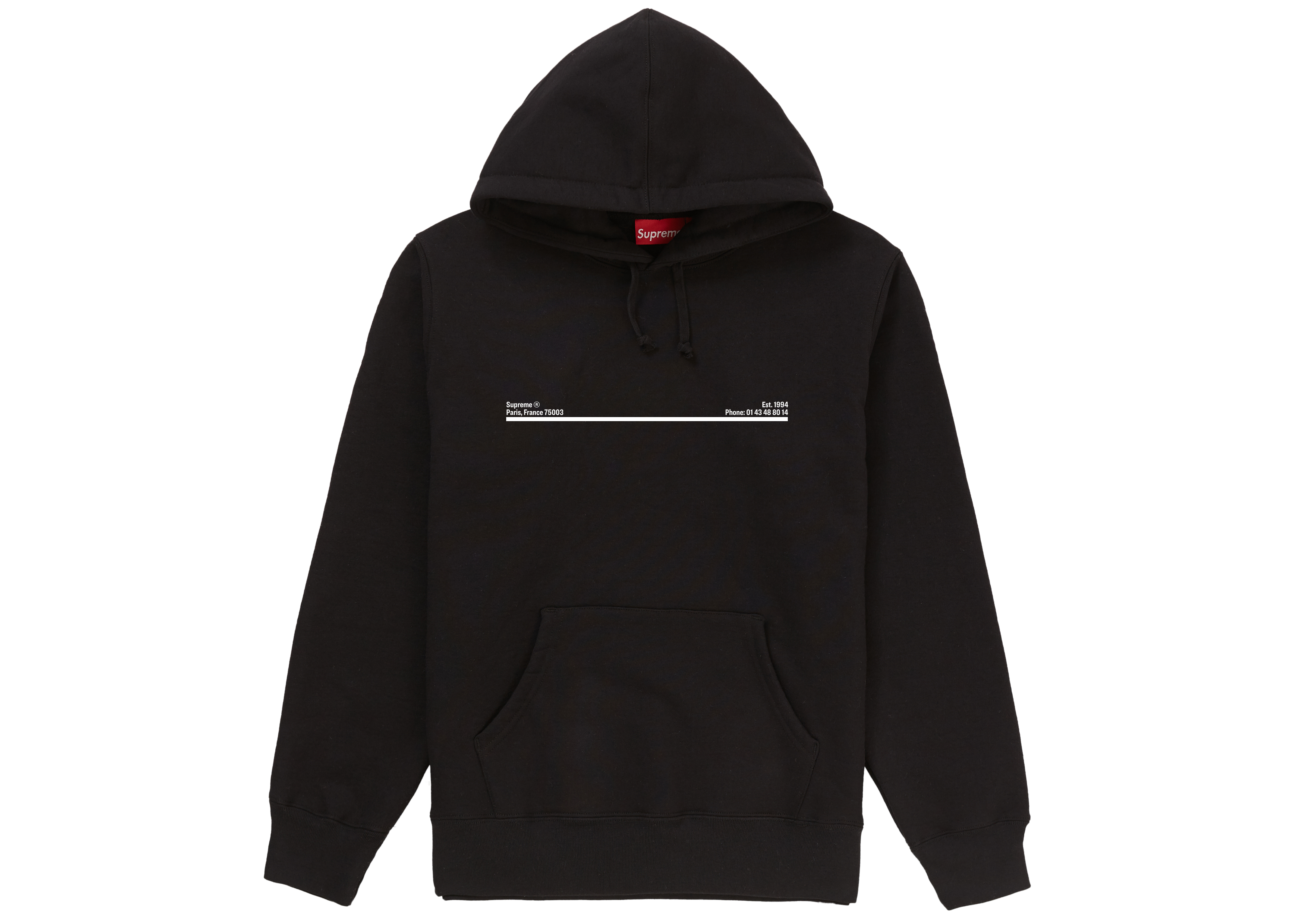 supreme shop hooded sweatshirt