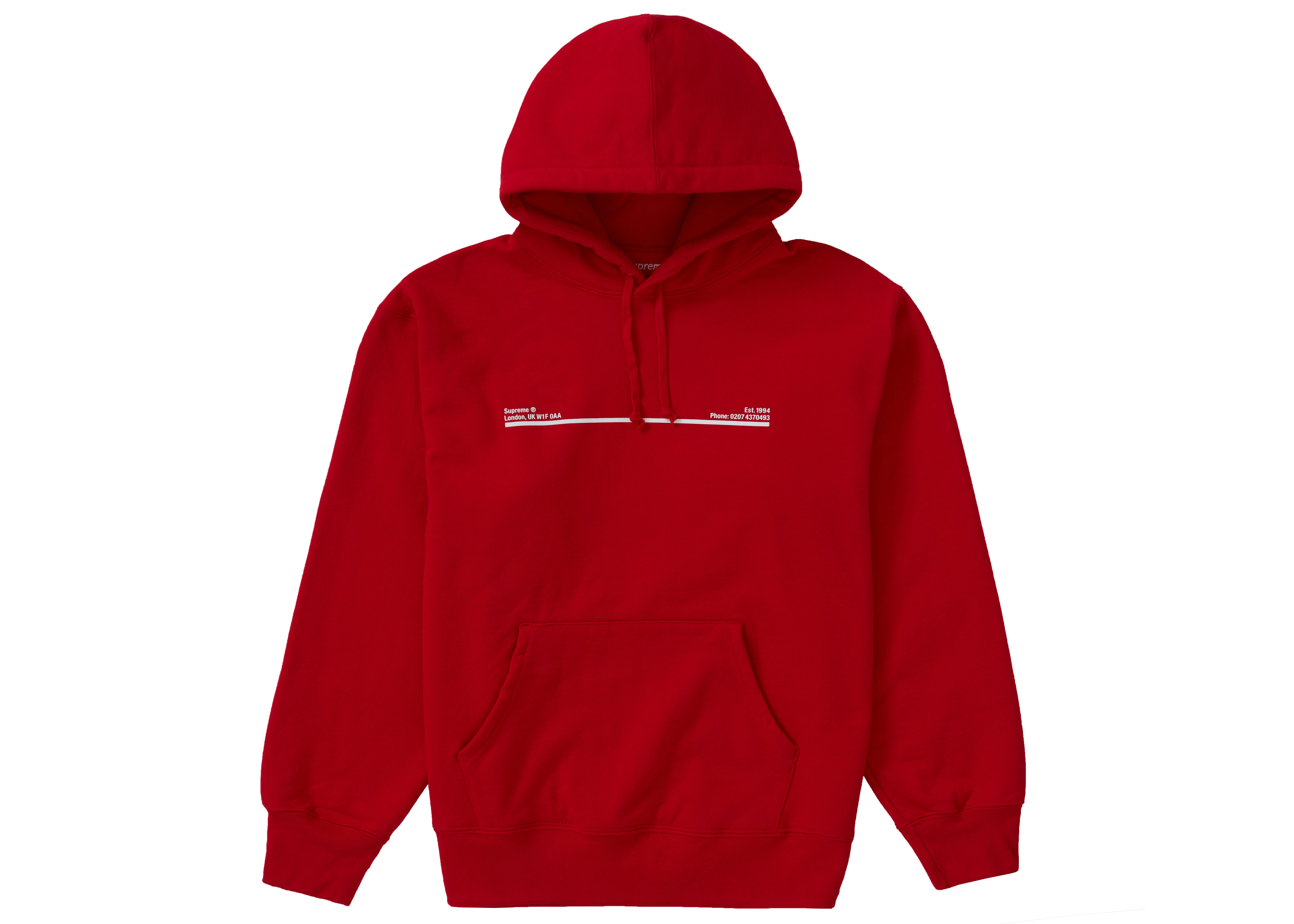 supreme shop hooded sweatshirt