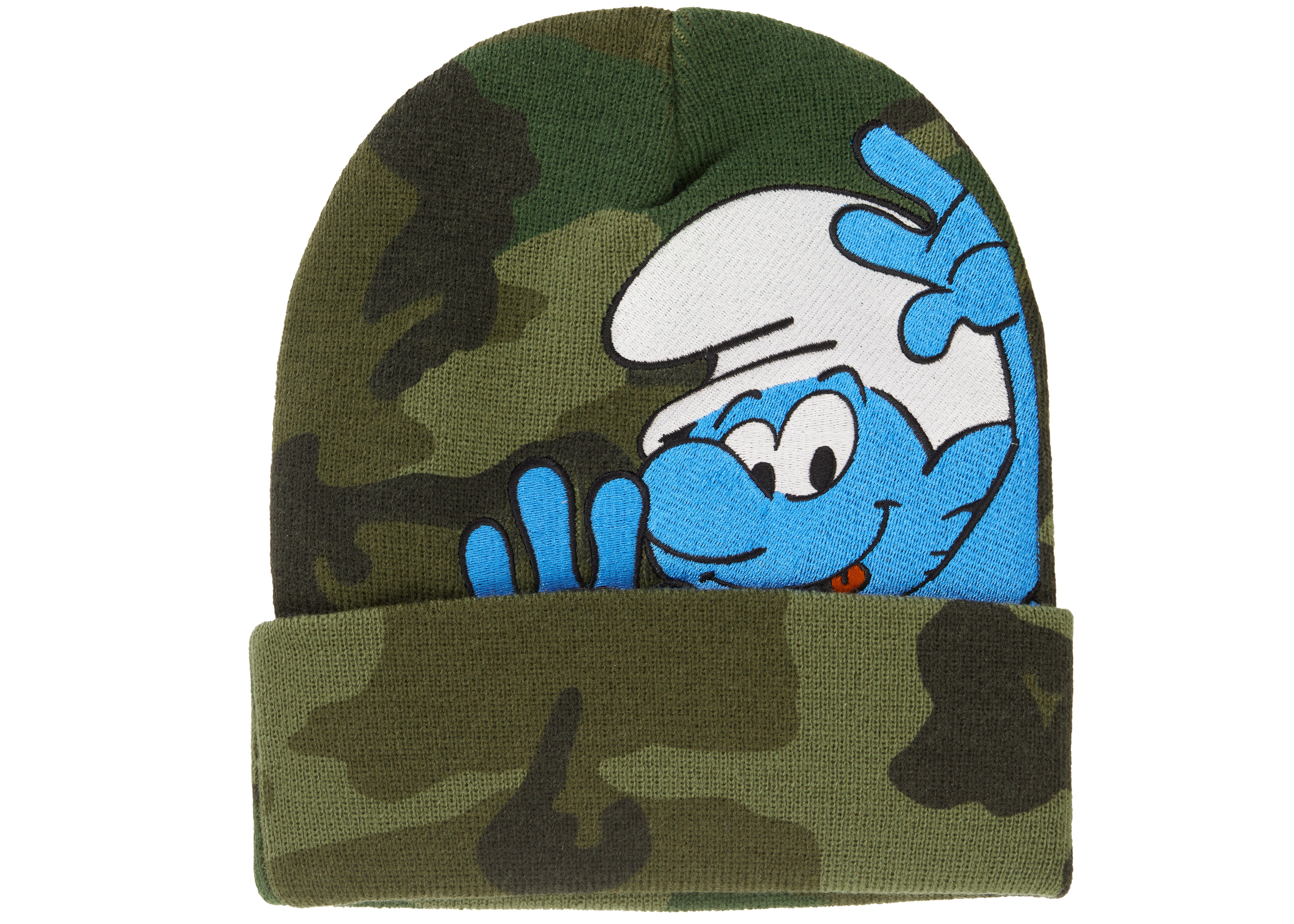 supreme smurfs beanie