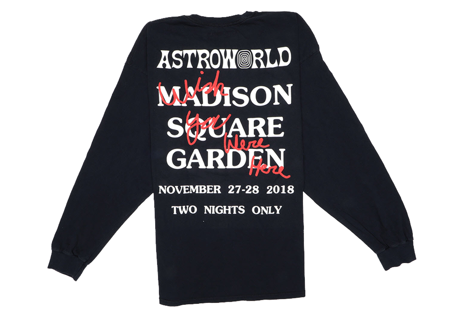 Travis Scott Astroworld I Love NY L/S 